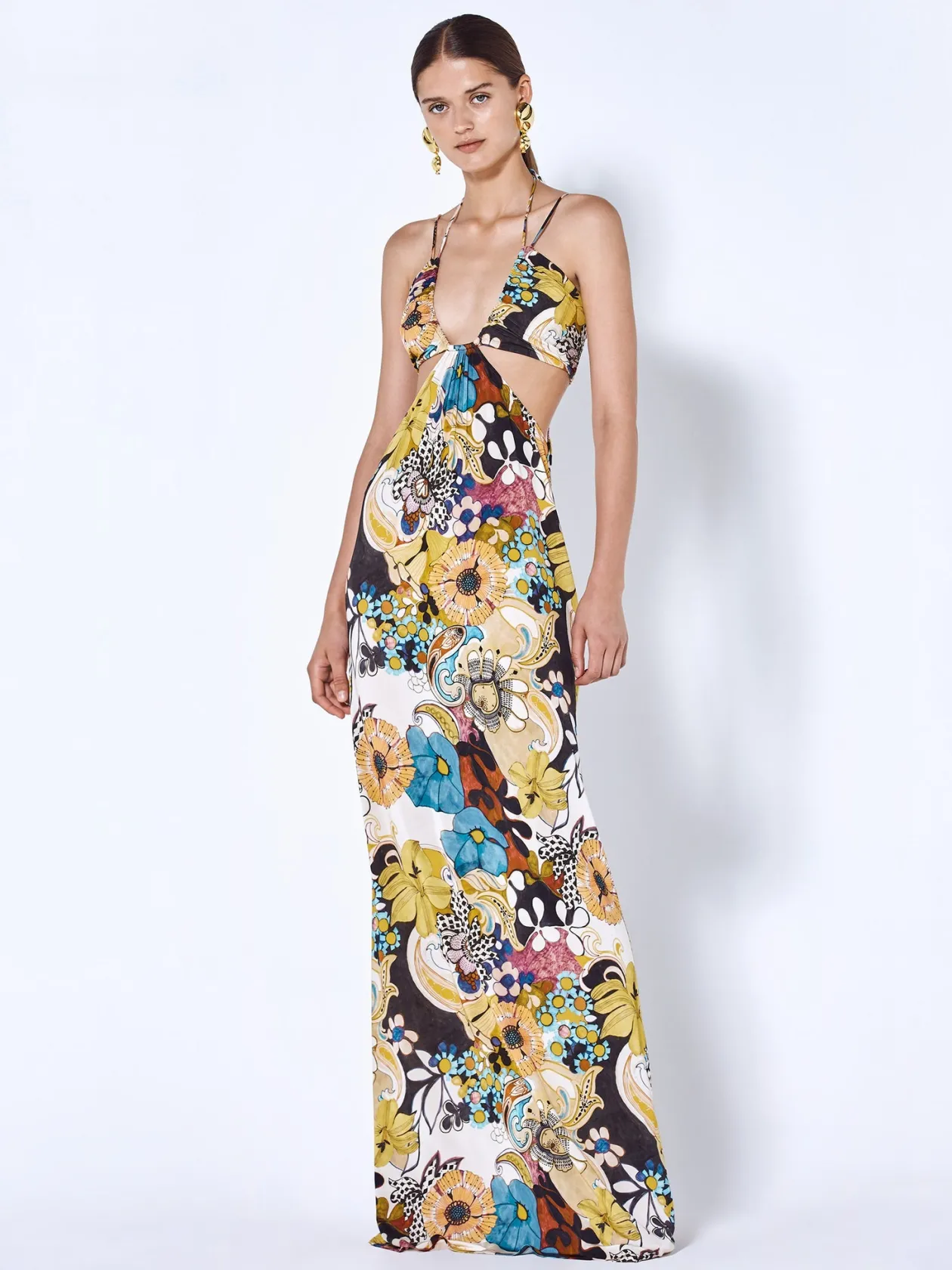Alexis Cassandra Floral Maxi Dress