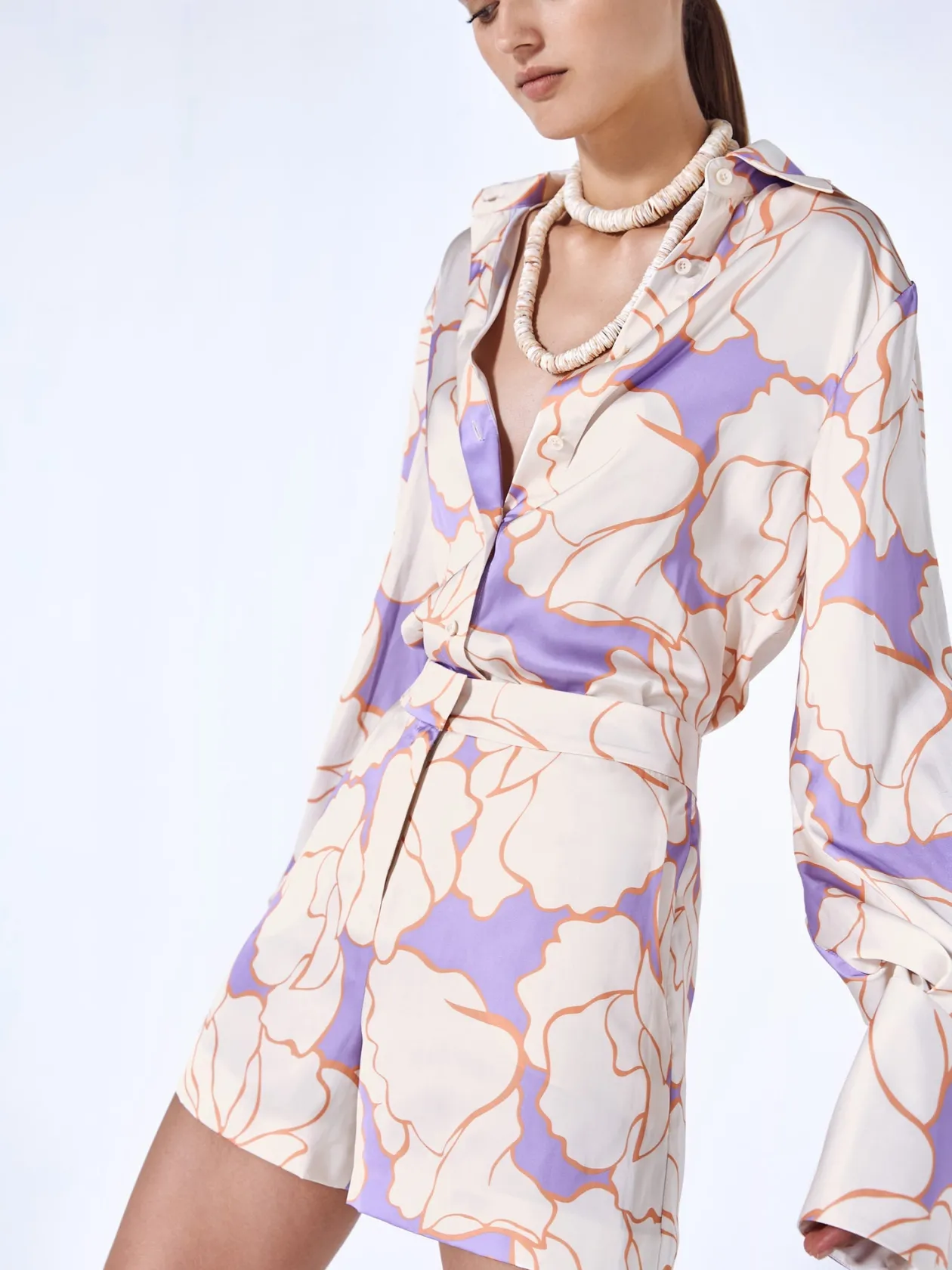 Alexis Tamsyn Shorts in Wisteria