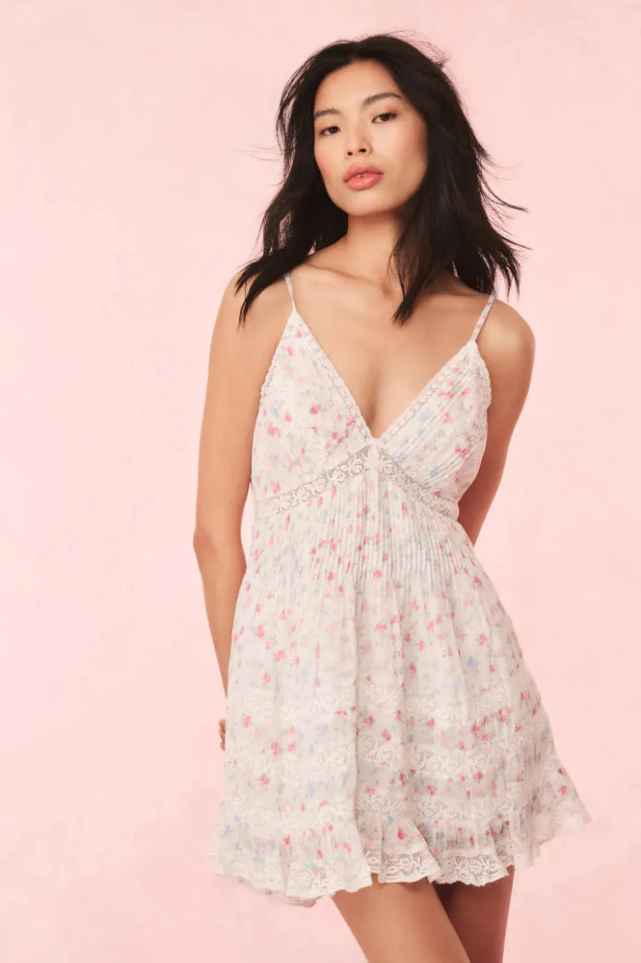 Alonna Cotton Dress in Confetti Bloom