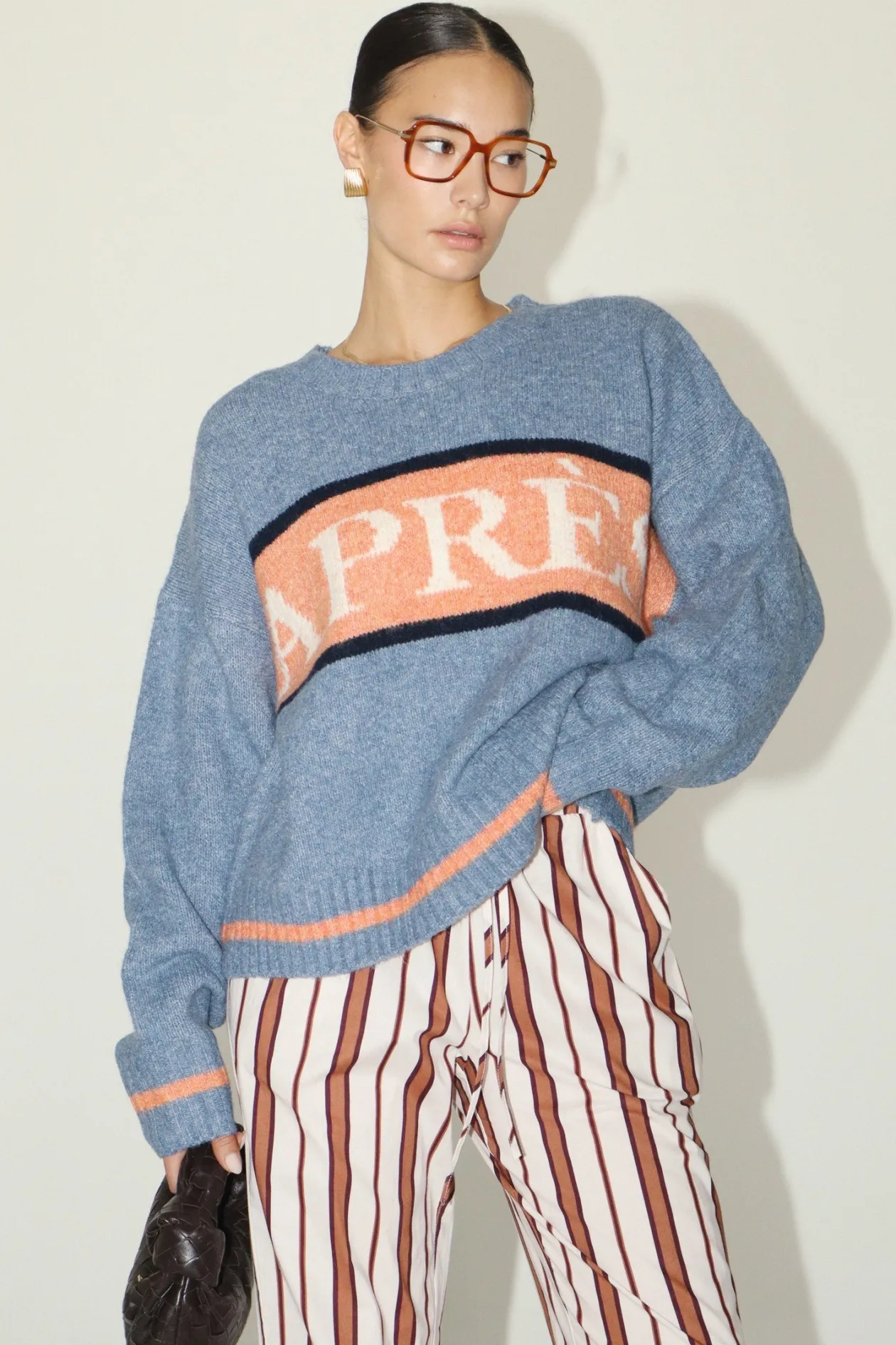 Antique Blue Apres Sweater