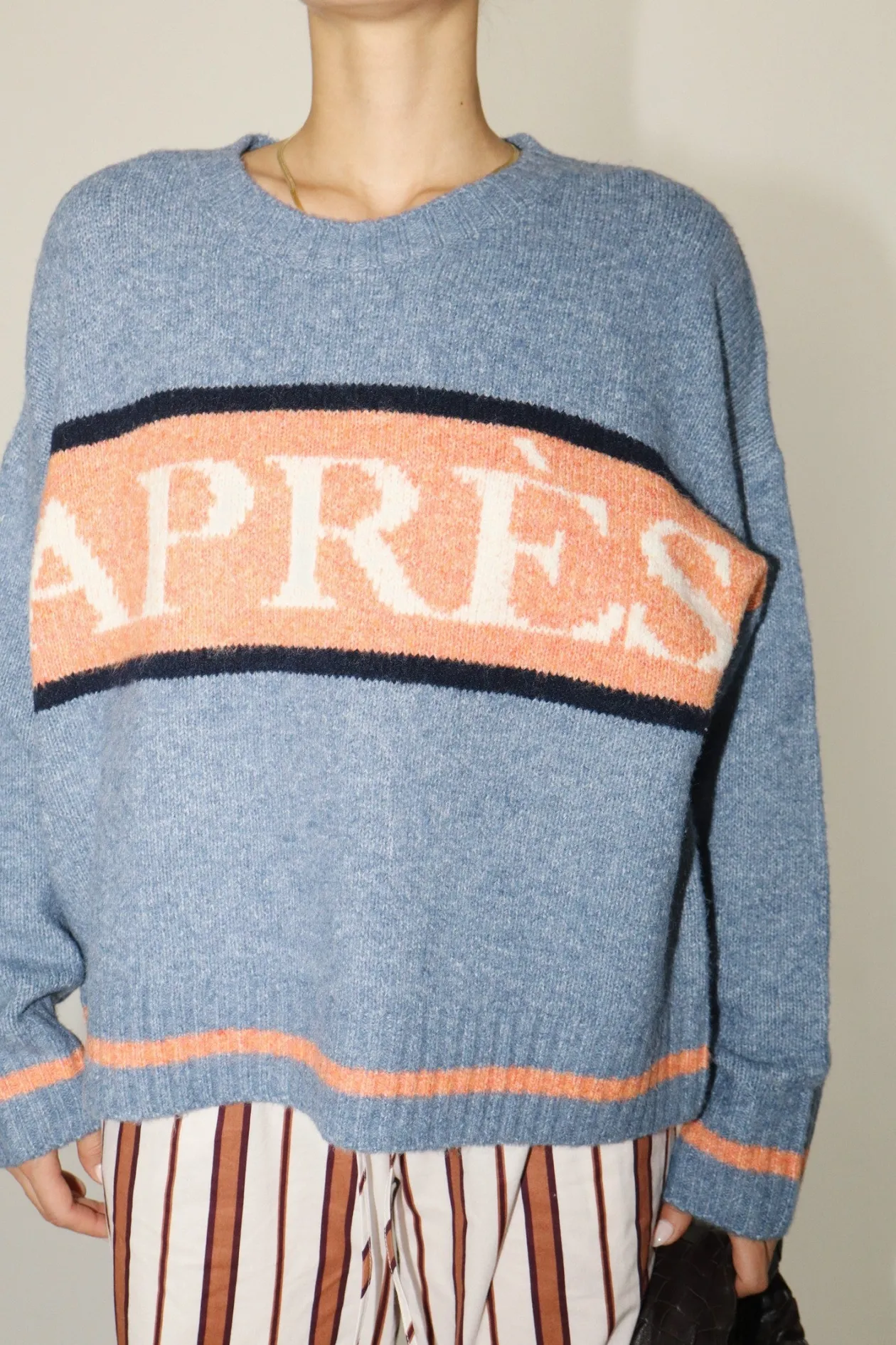 Antique Blue Apres Sweater