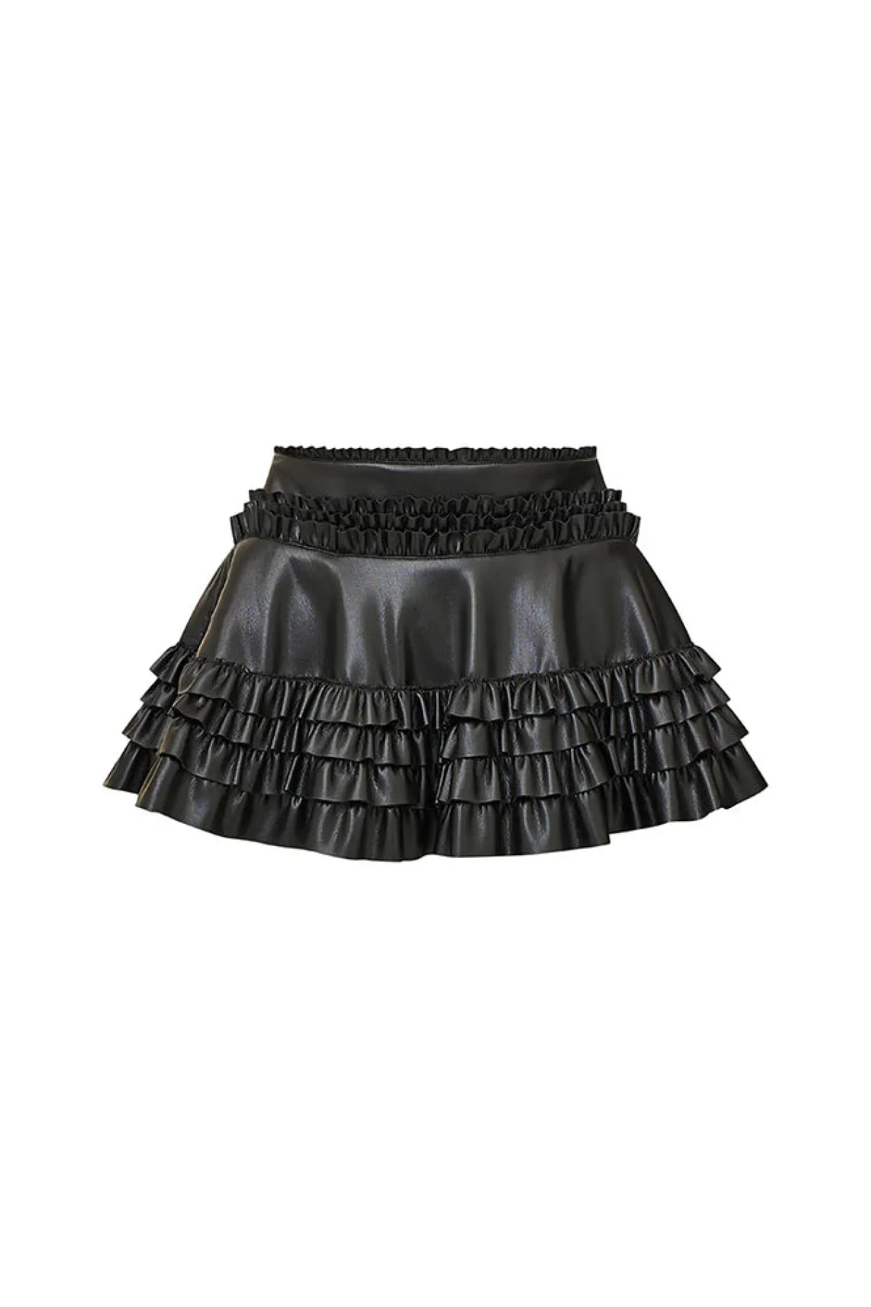 audria_vegan_leather_skir_3.webp Audria Vegan Leather Skirt in Black