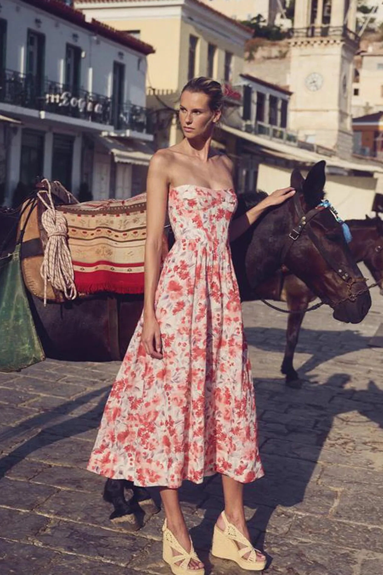 Bardot Lola Corset Midi Dress