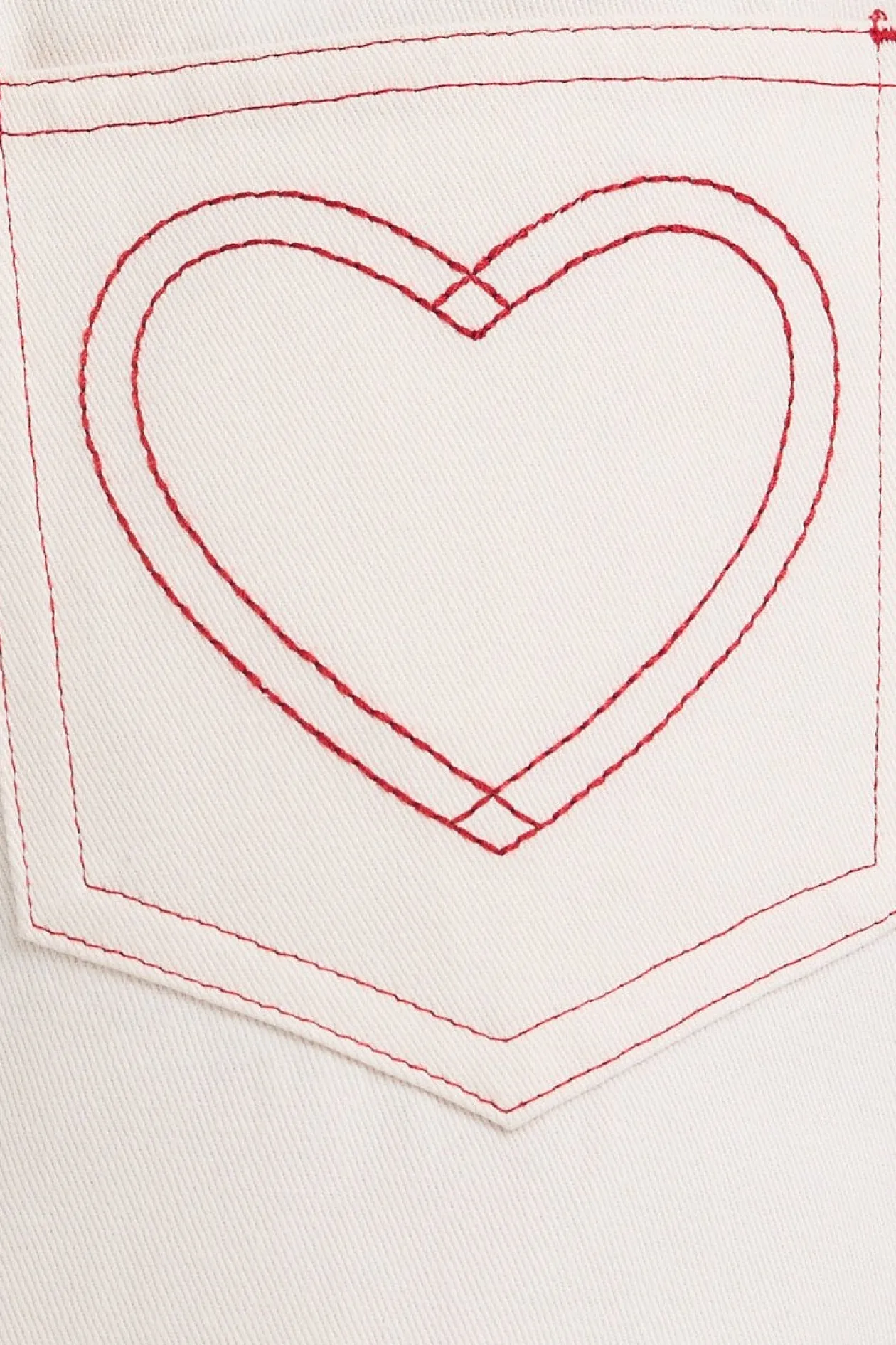 Be My Lover Embroidered Mini Skirt