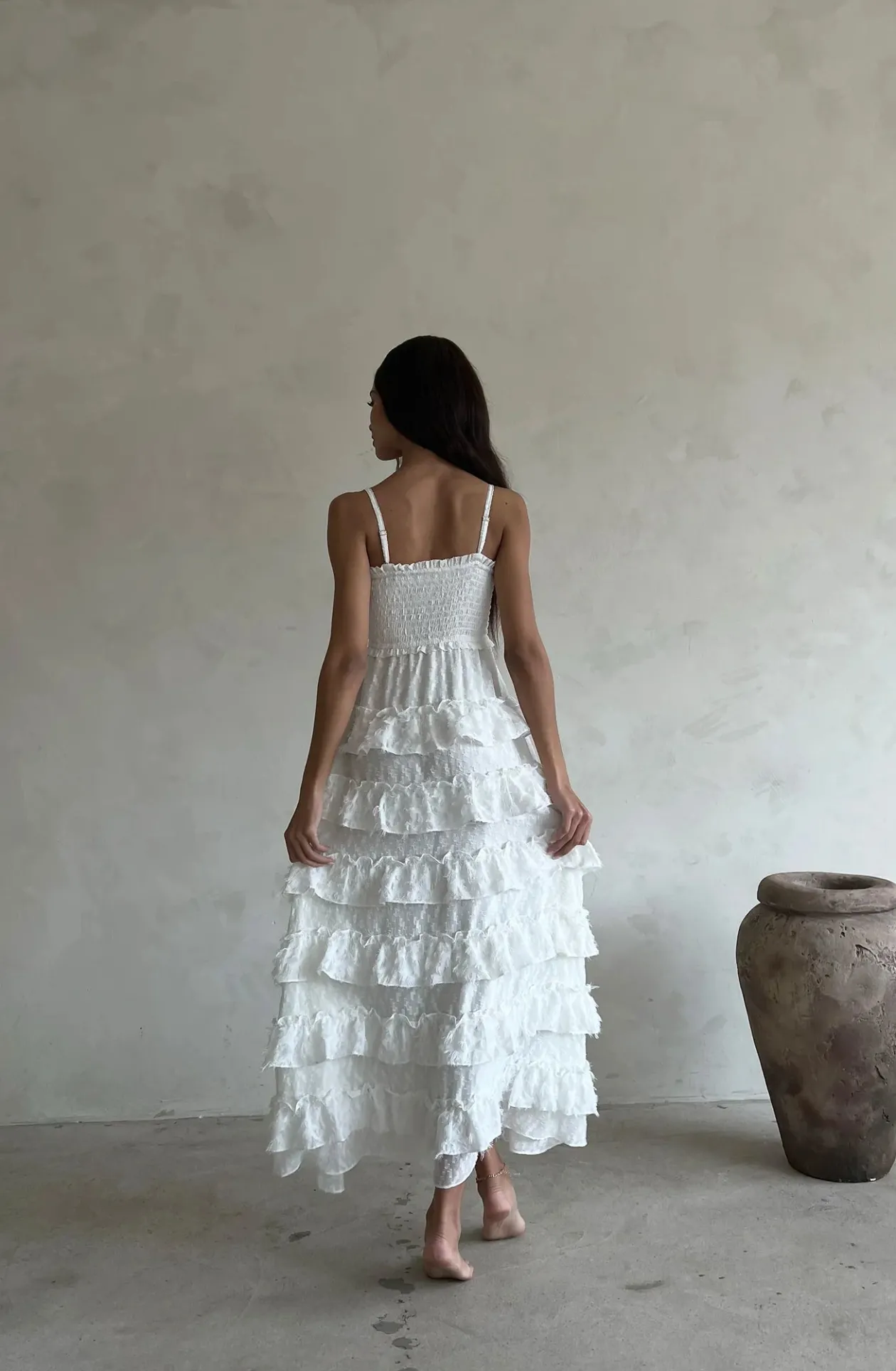 Beyond the Beach Paris Ruffle Dress