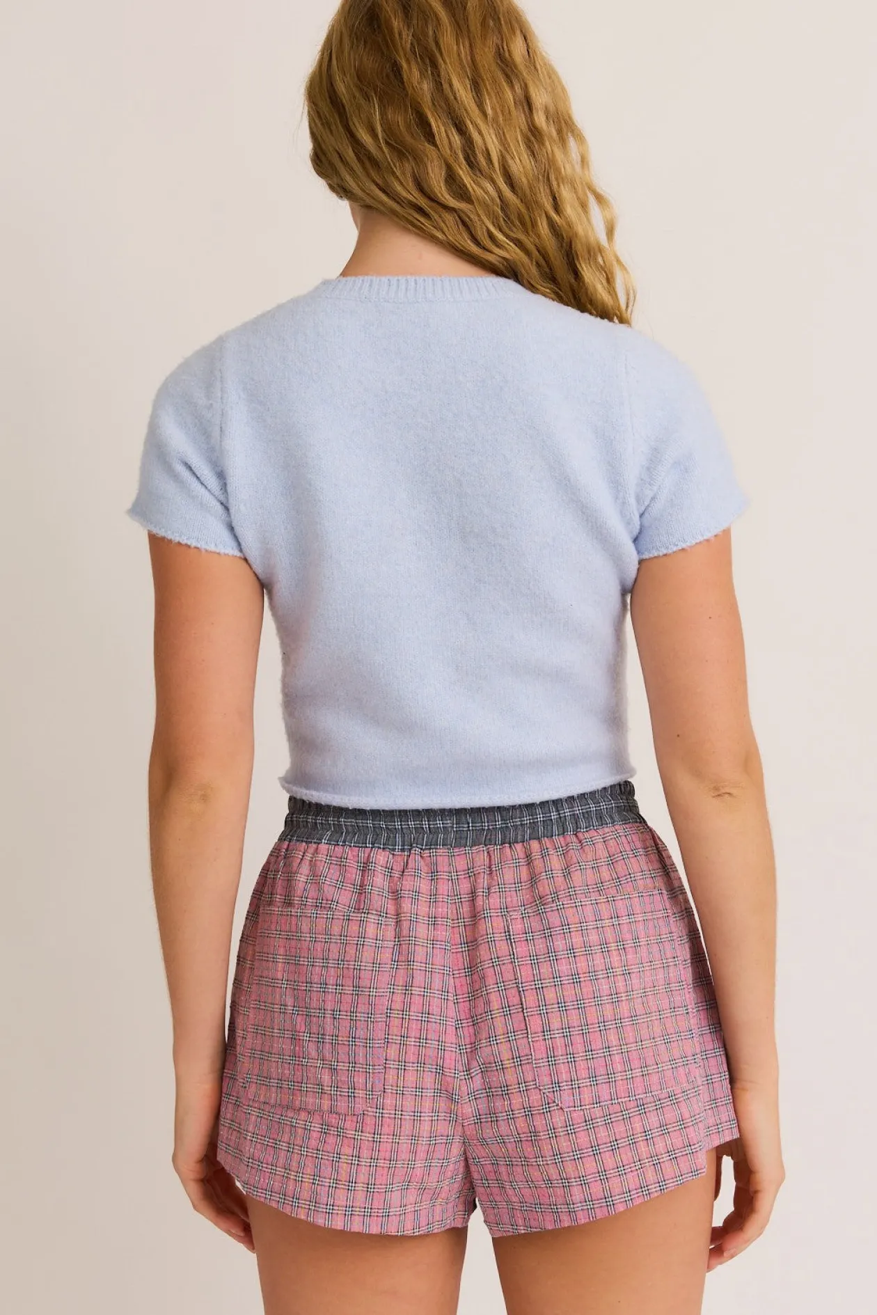 Blue Skies Ahead Cropped Sweater