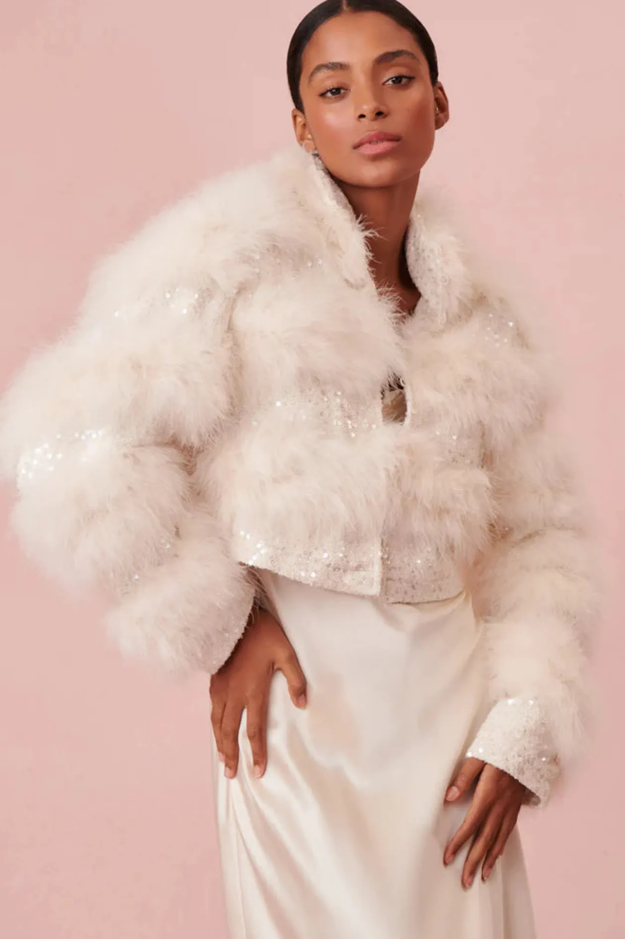 Curran Jacket in Cream