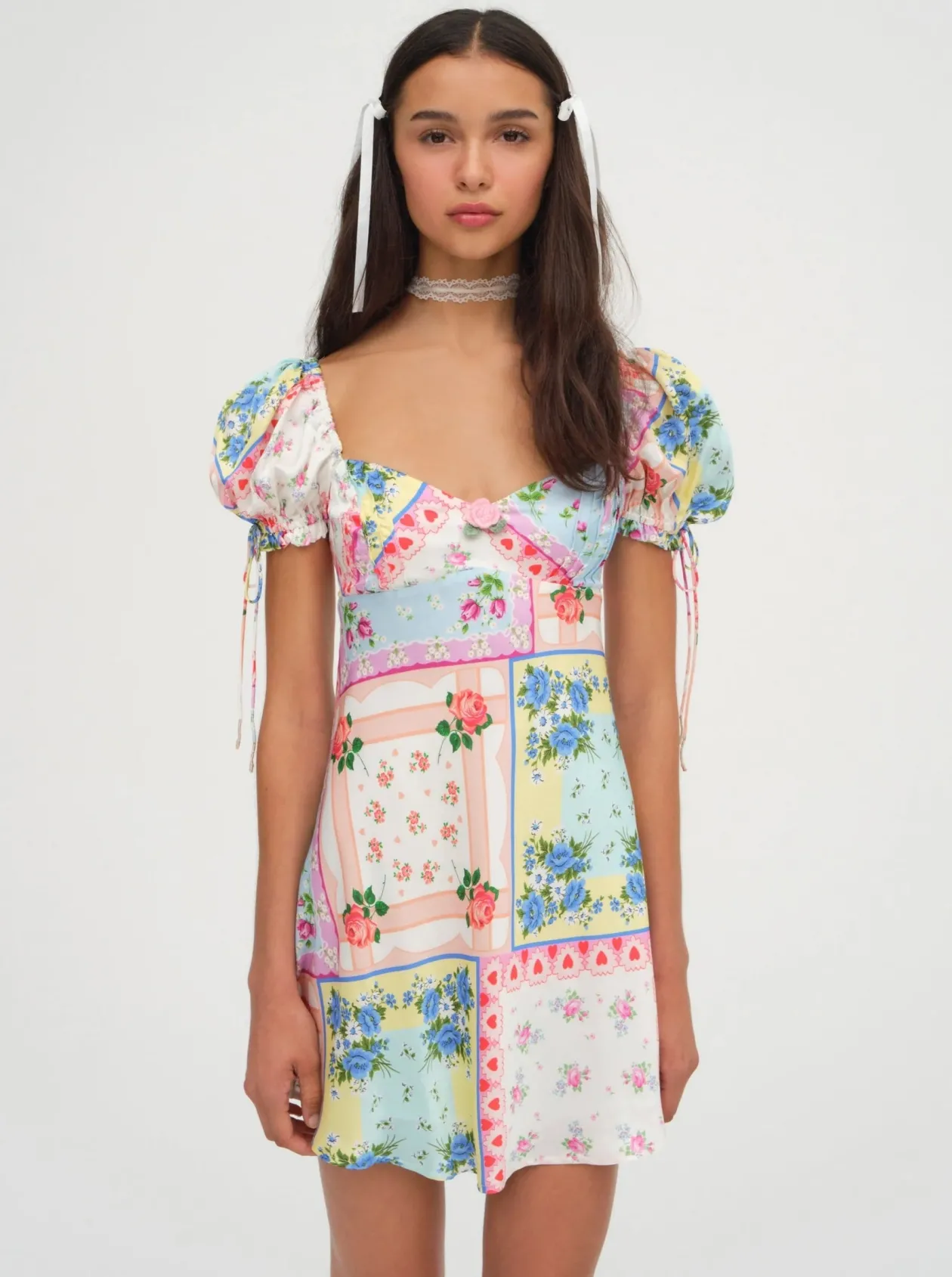 For Love & Lemons Cassandra Mini Dress