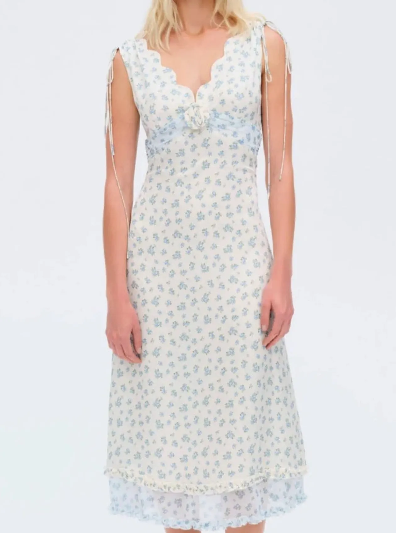For Love & Lemons Chateau Midi Dress