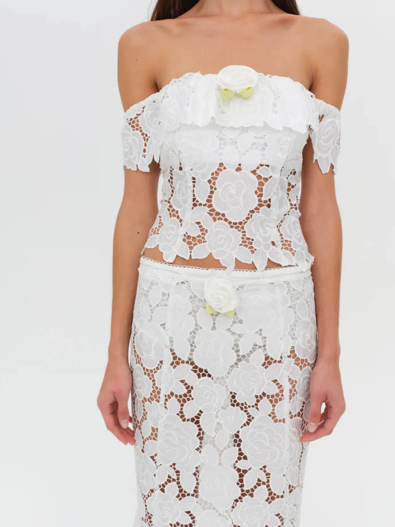 for_love__lemons_claudia__2.webp For Love & Lemons Claudia Off Shoulder Top