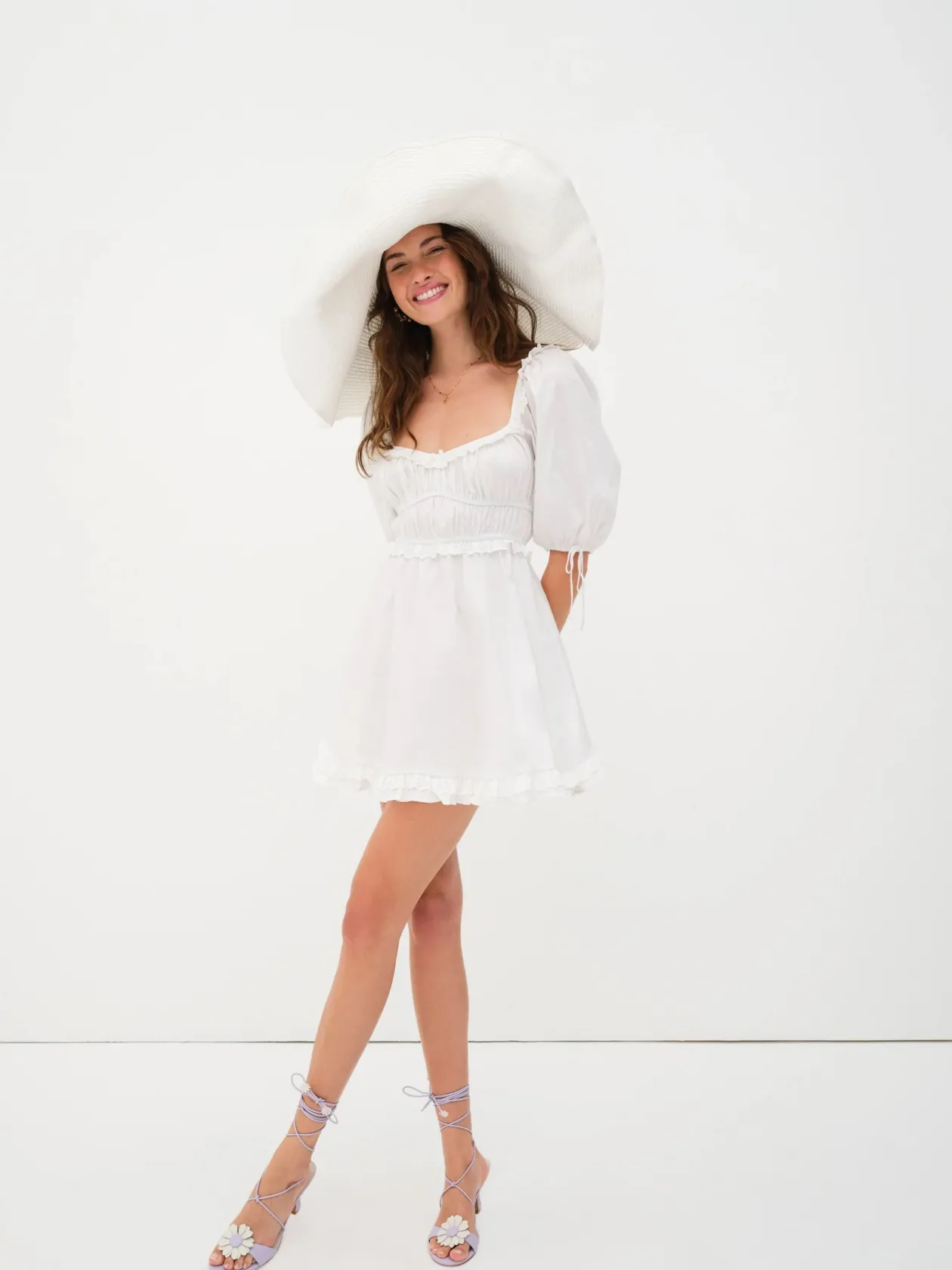 For Love & Lemons Jackson Mini Dress