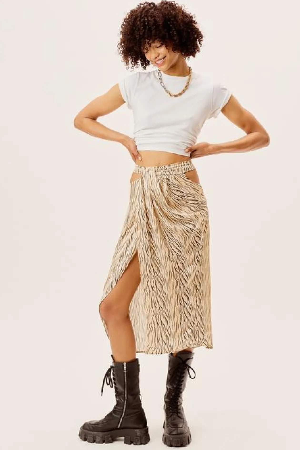 For Love & Lemons Lily Midi Skirt