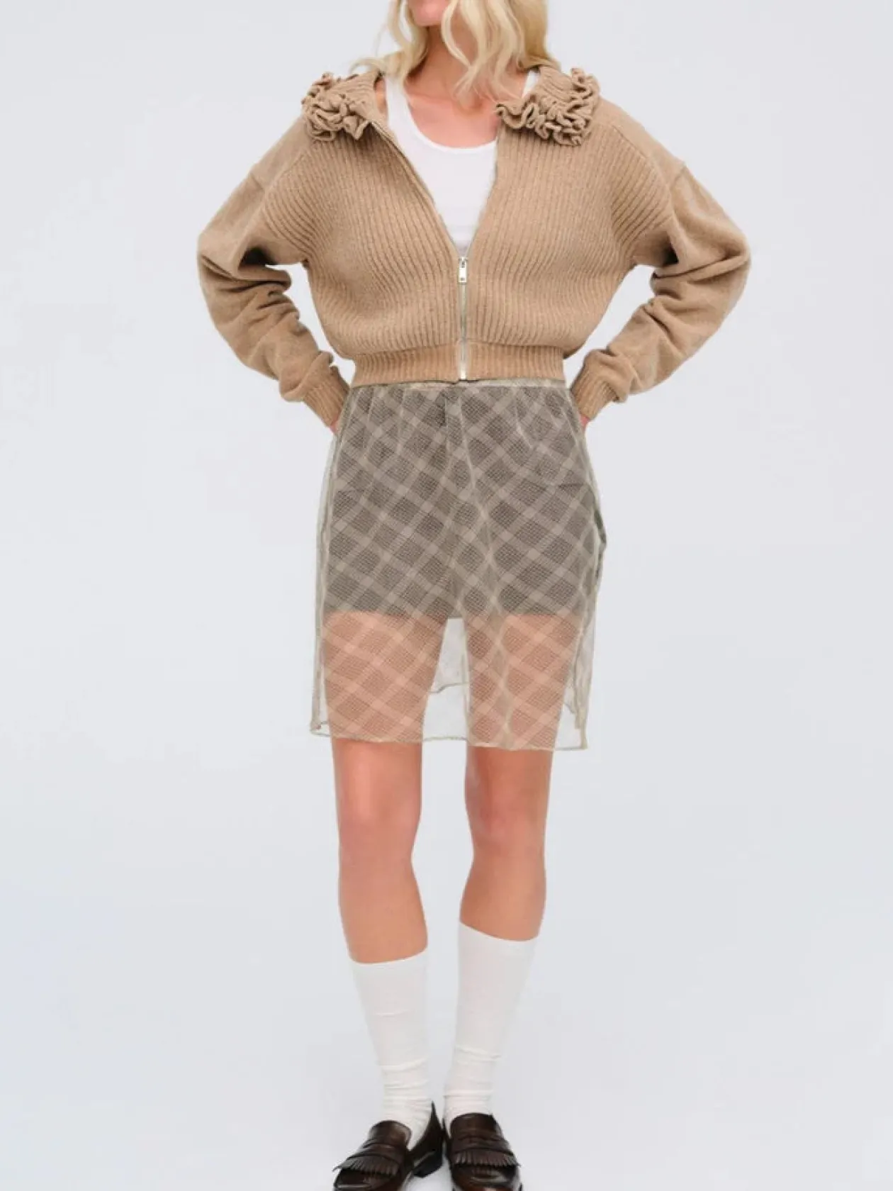 for_love__lemons_rey_knit_1.webp For Love & Lemons Rey Knit Jacket