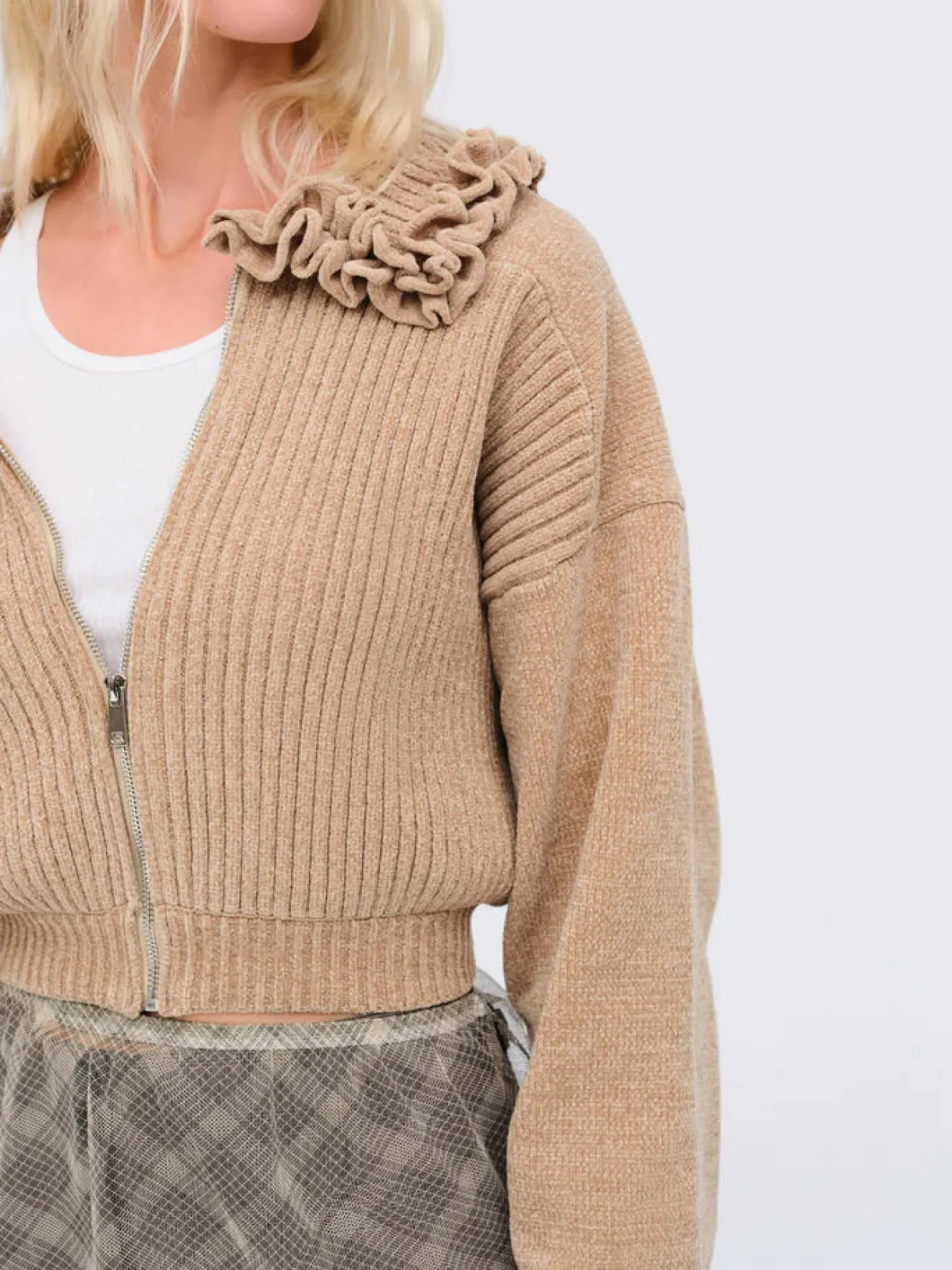 for_love__lemons_rey_knit_2.webp For Love & Lemons Rey Knit Jacket