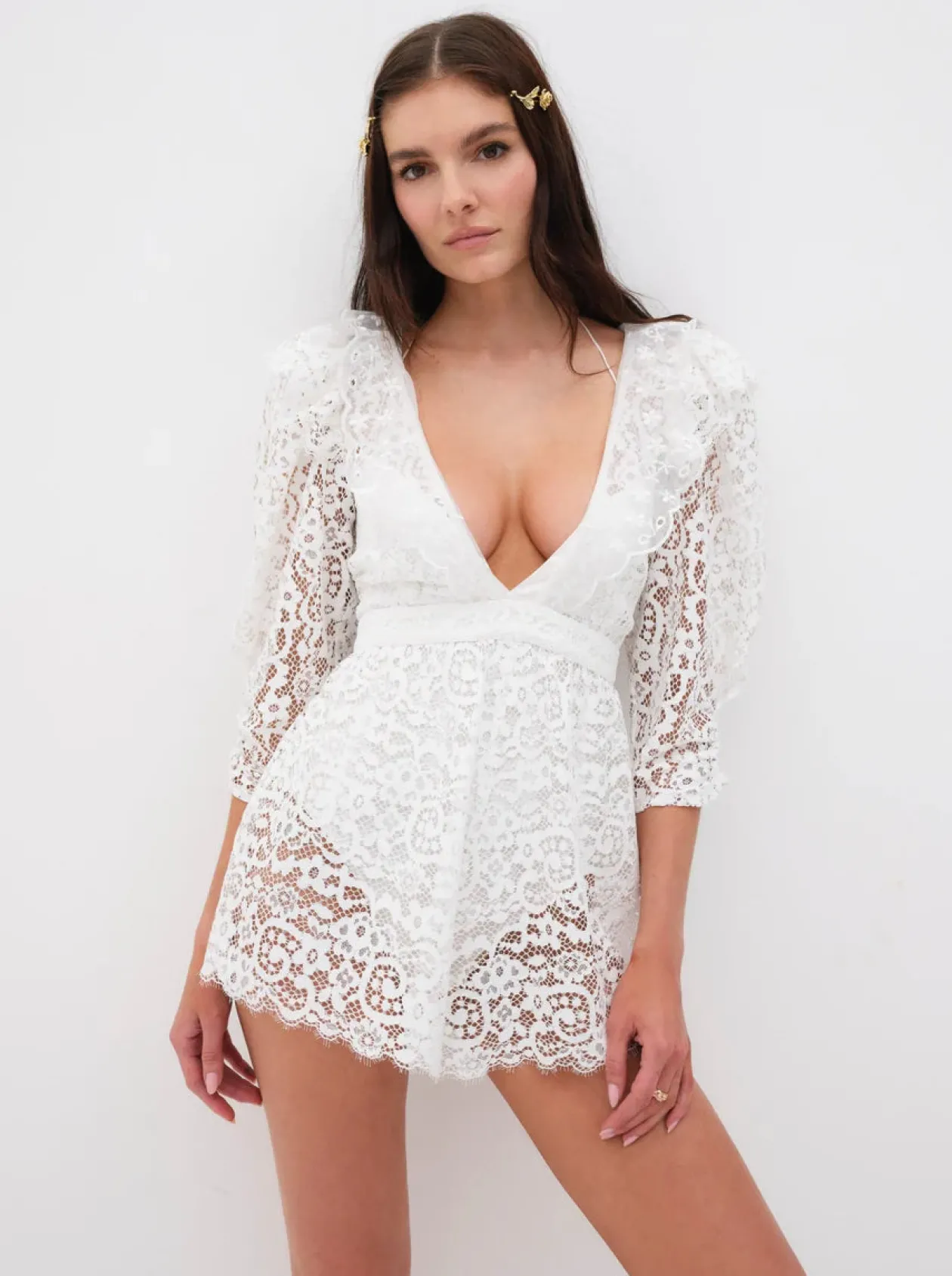 For Love & Lemons Santo Romper