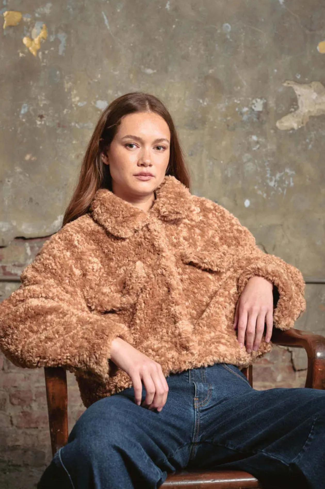 Gingerbread Latte Sherpa Jacket