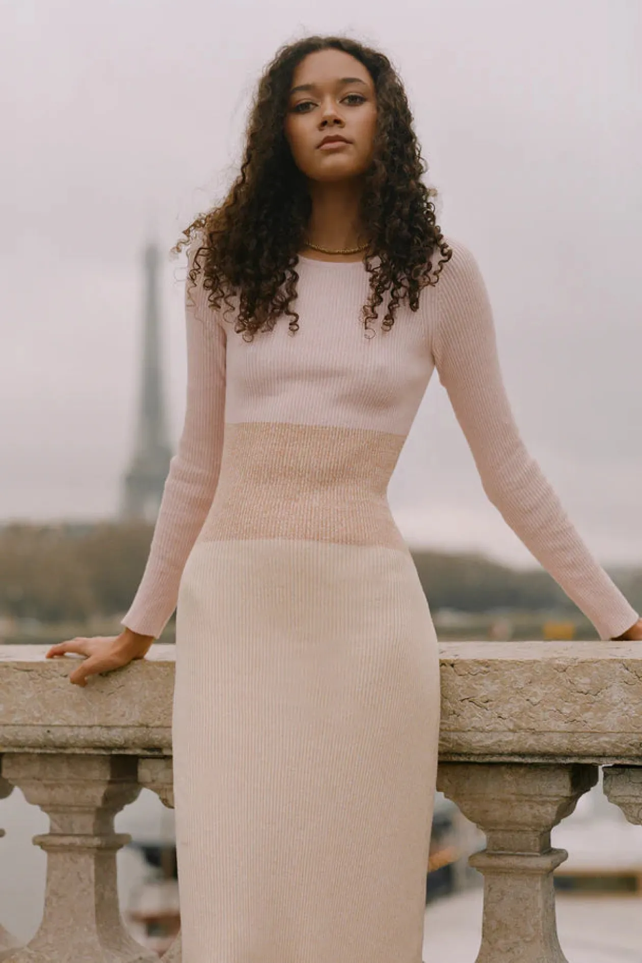 Hansen + Gretel Klein Knit Maxi Dress in Dusk