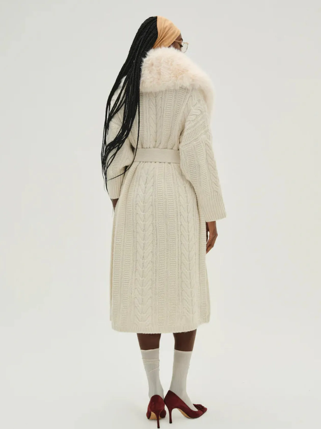 Helena Oversized Knit Coat