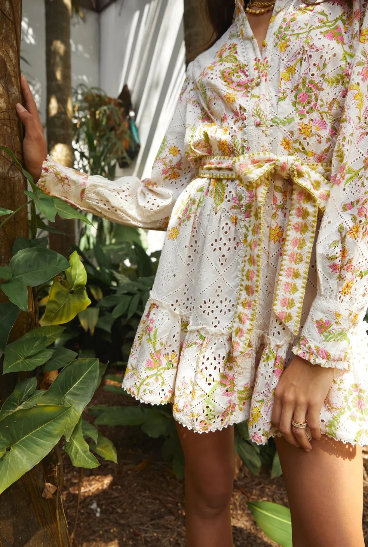 hemant__nandita_aira_tie__3.webp Hemant & Nandita Aira Tie Up Short Dress