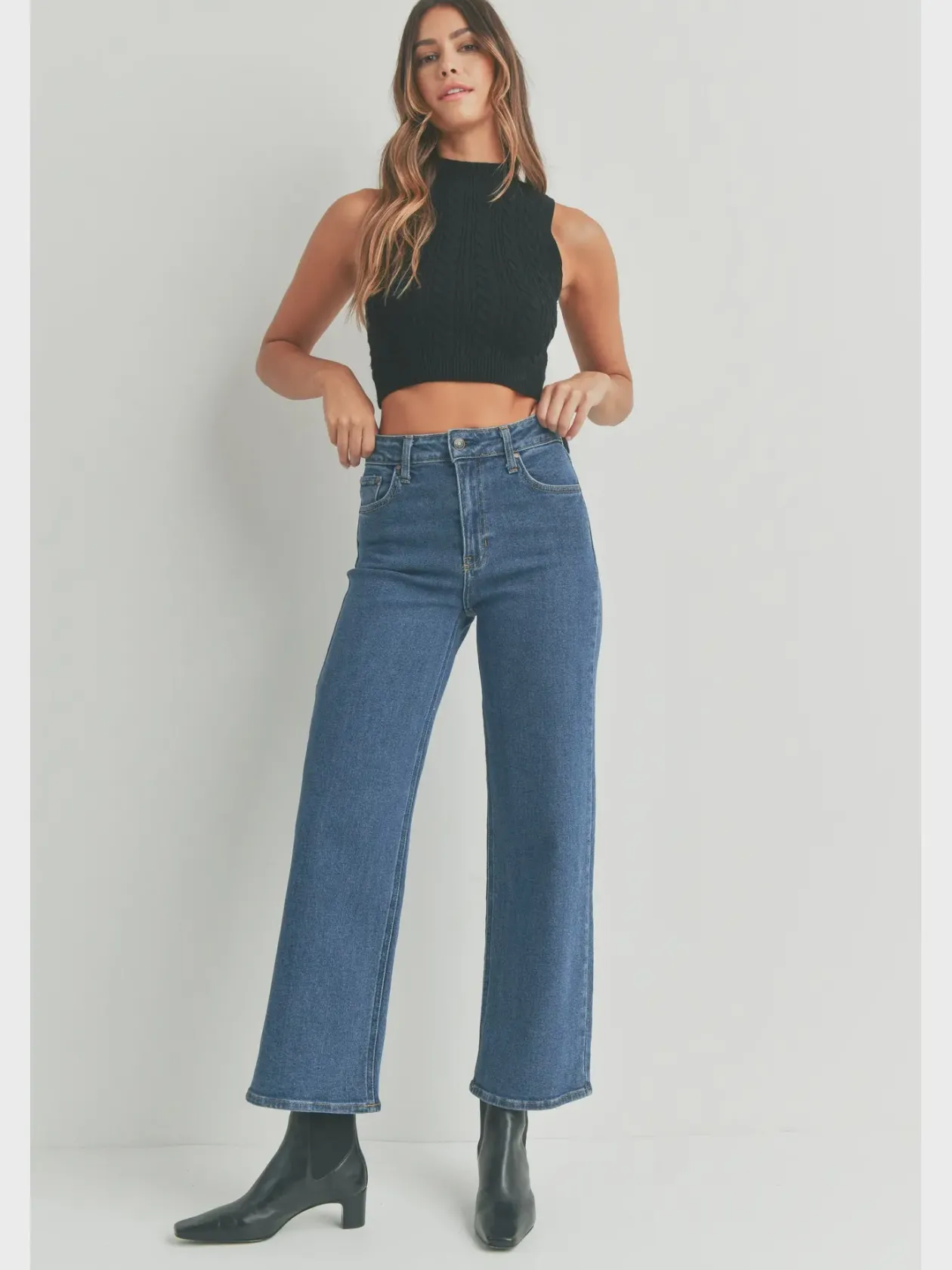 High Rise Full Length Straight