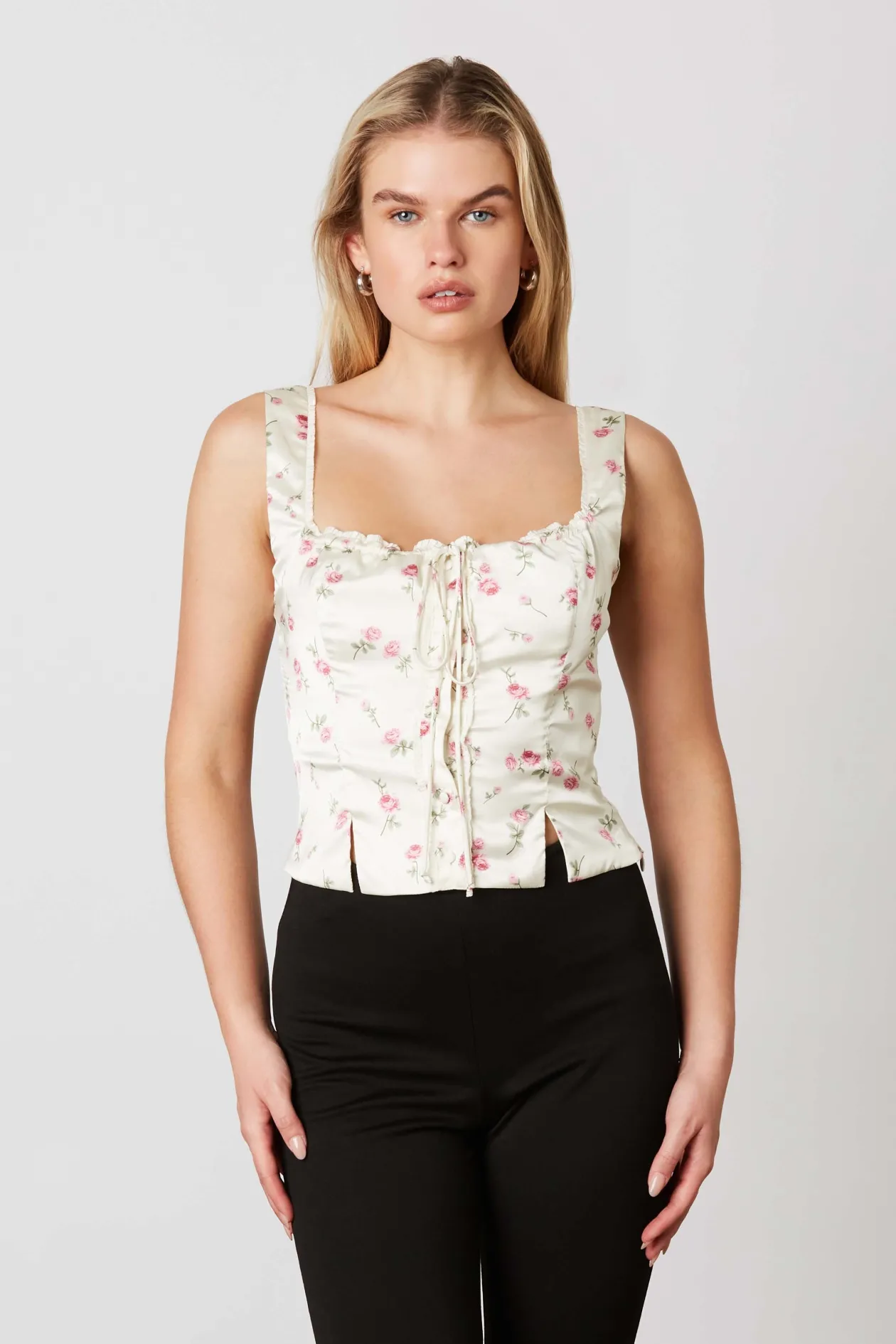 Ivory Rose Corset Top