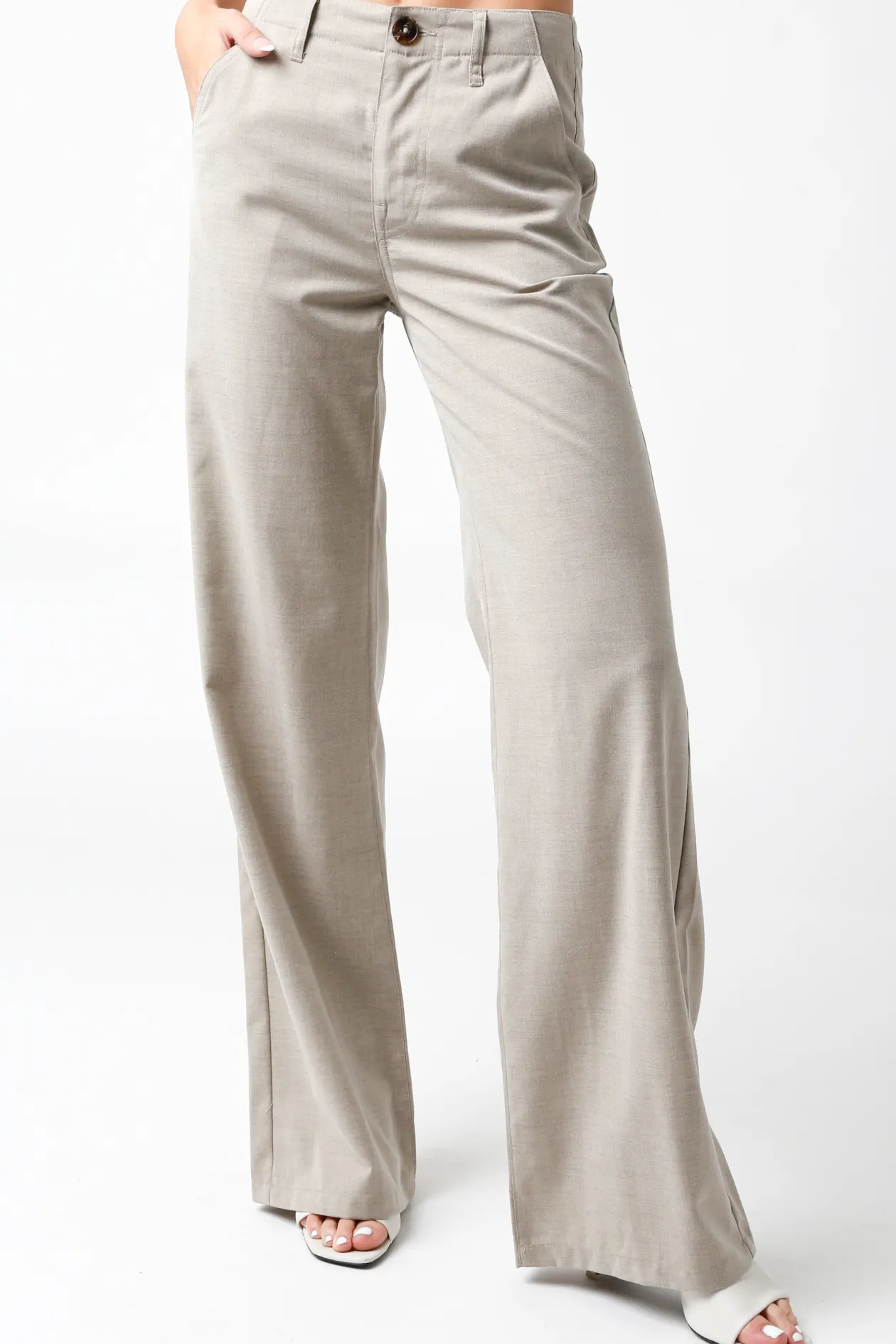 Josephine Pants in Khaki