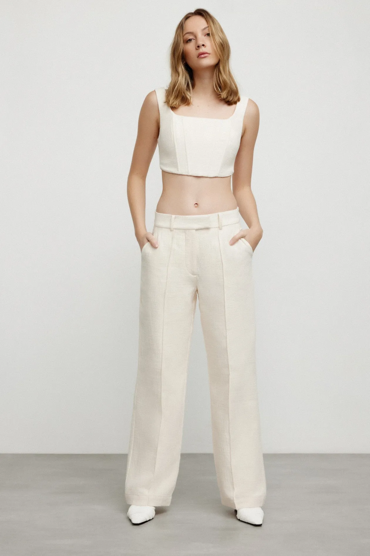 Leilah Pants in Ballet Pink