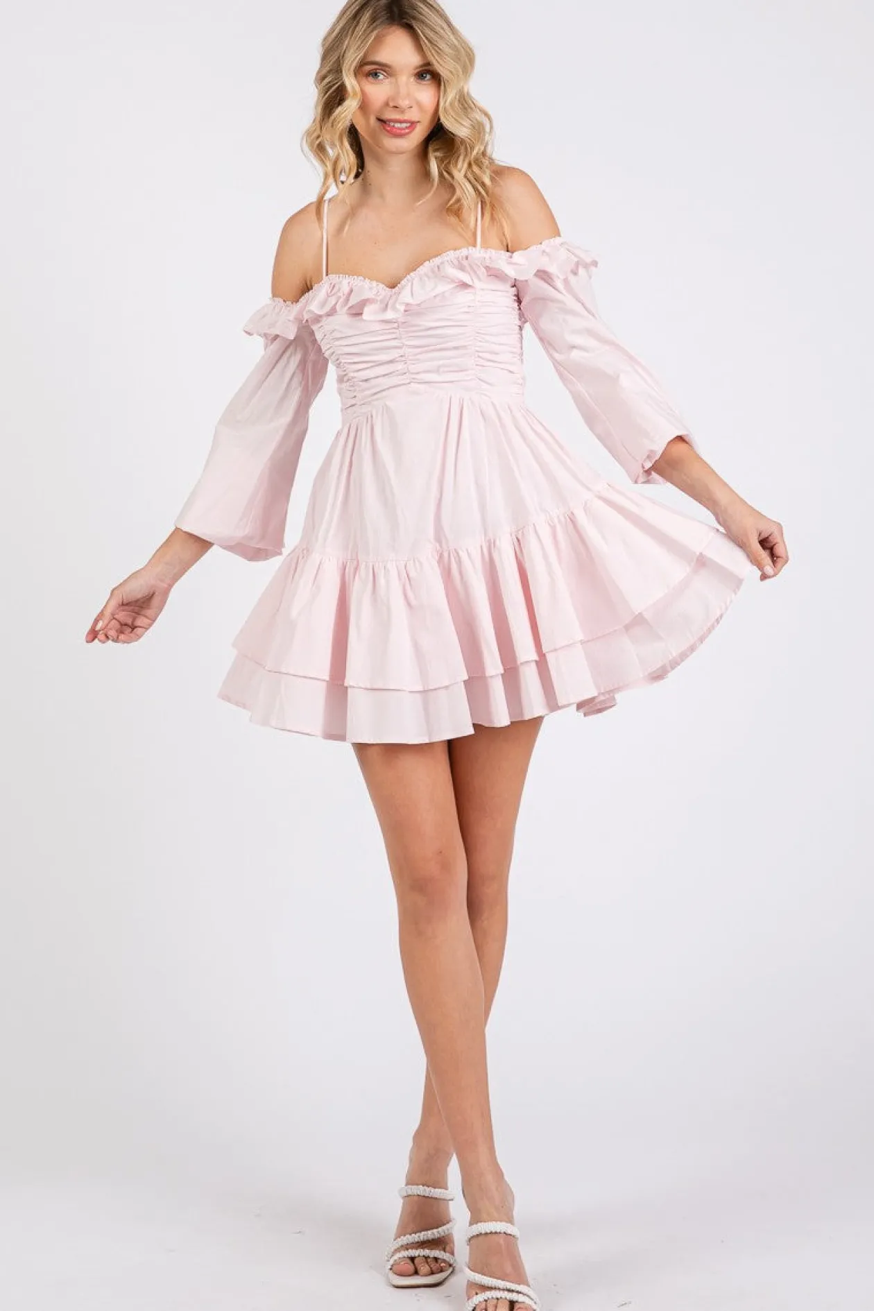 lilibet_off_shoulder_mini_3.webp Lilibet Off Shoulder Mini Dress