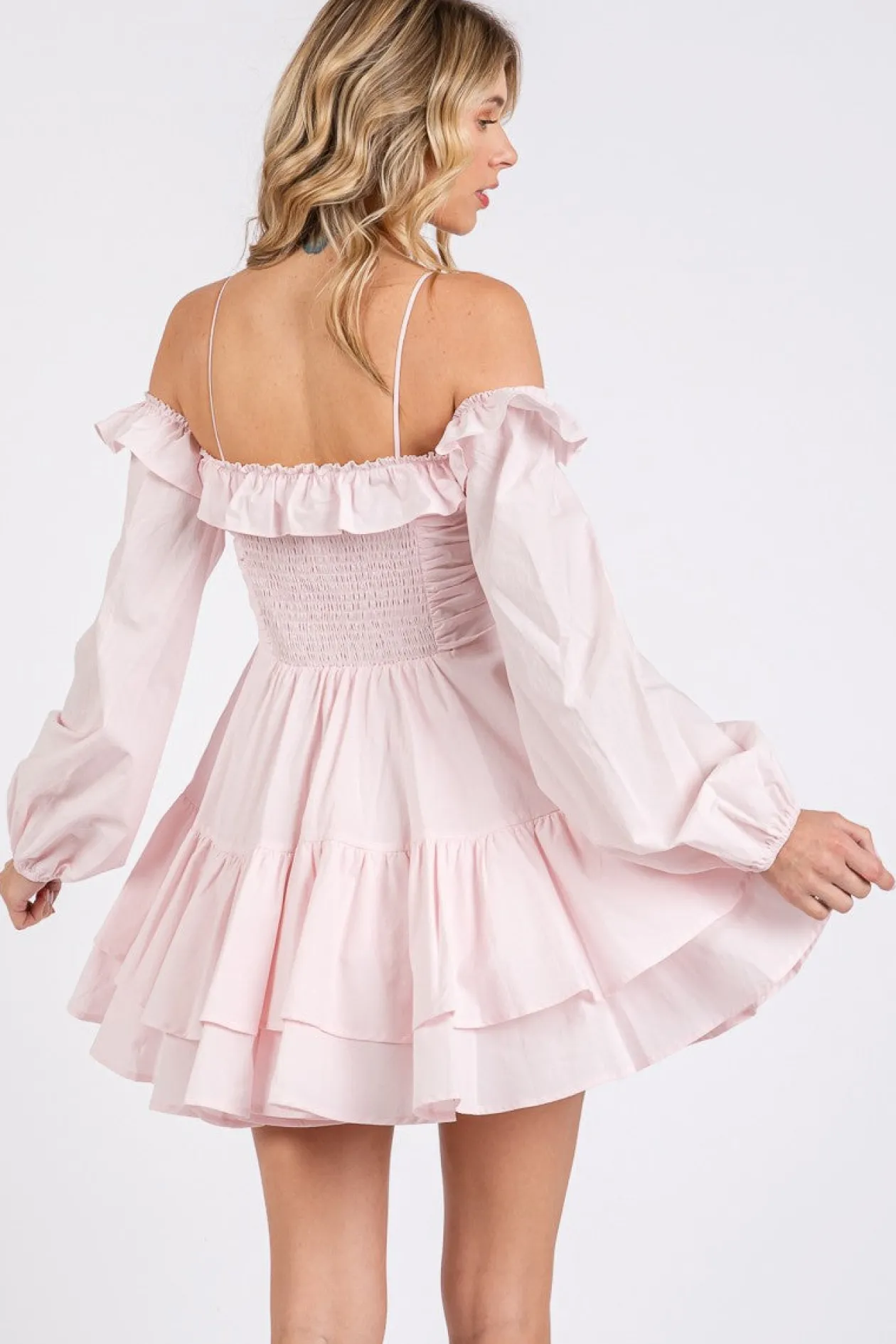 lilibet_off_shoulder_mini_7.webp Lilibet Off Shoulder Mini Dress