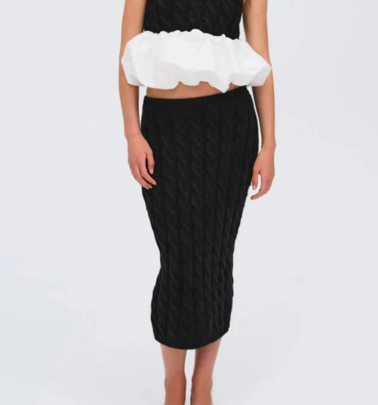 Lise Knit Midi Skirt