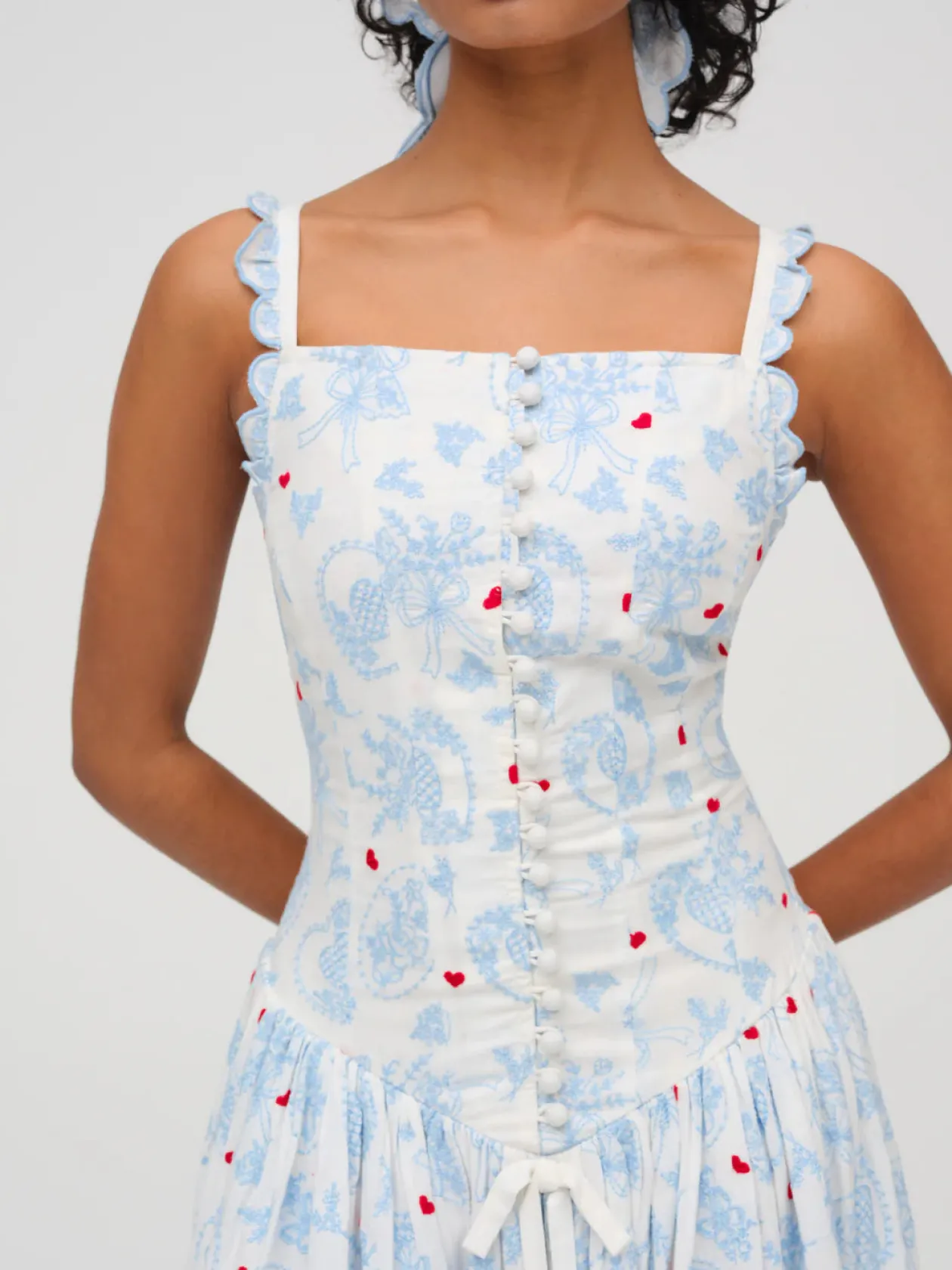 Livia Linen Midi Dress