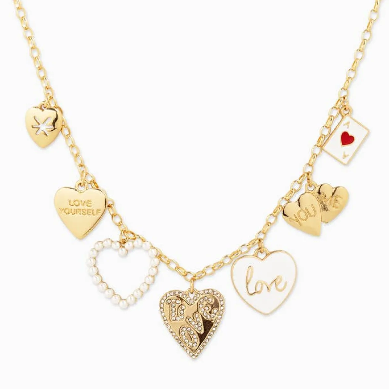 Love Yourself Charm Necklace