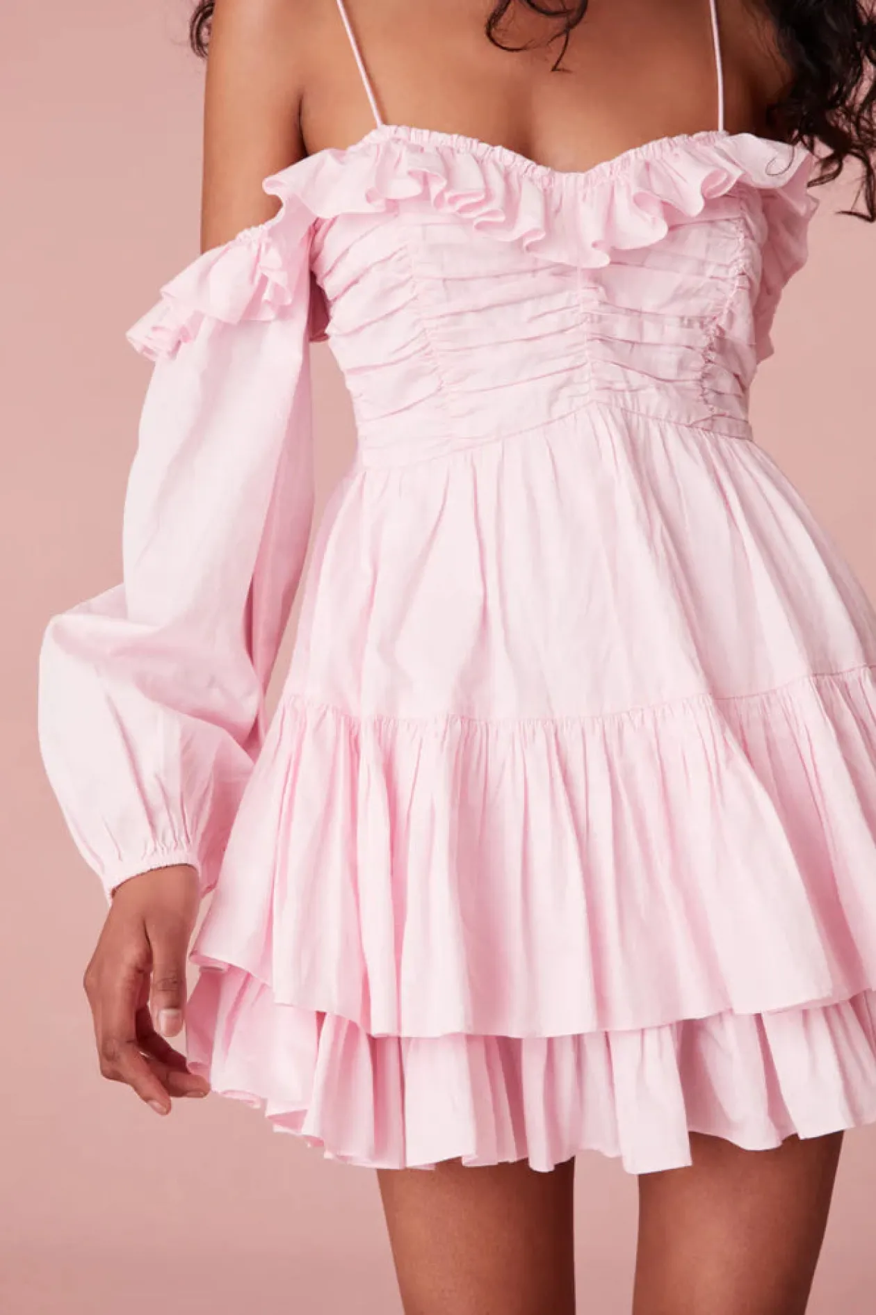 loveshackfancy_zennia_off_2-1.webp Loveshackfancy Zennia Off Shoulder Dress in Pink Lotus