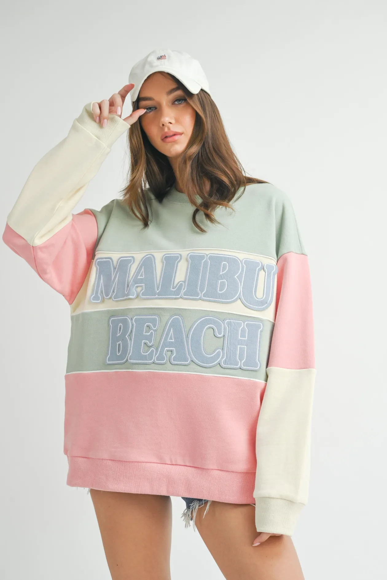 malibu_beach_patch_colorb_3.webp Malibu Beach Patch Colorblock Varsity Sweater