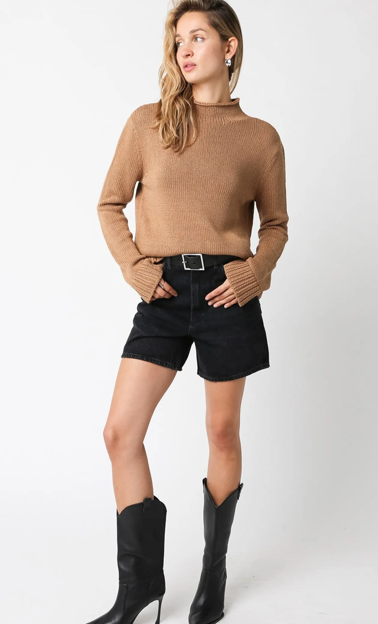 Molly Sweater in Taupe