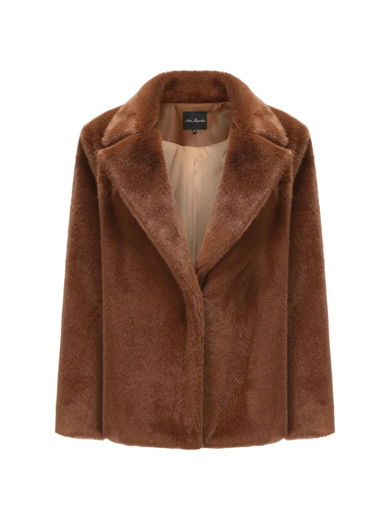 Nana Jacqueline Phoebe Fur Jacket in Brown