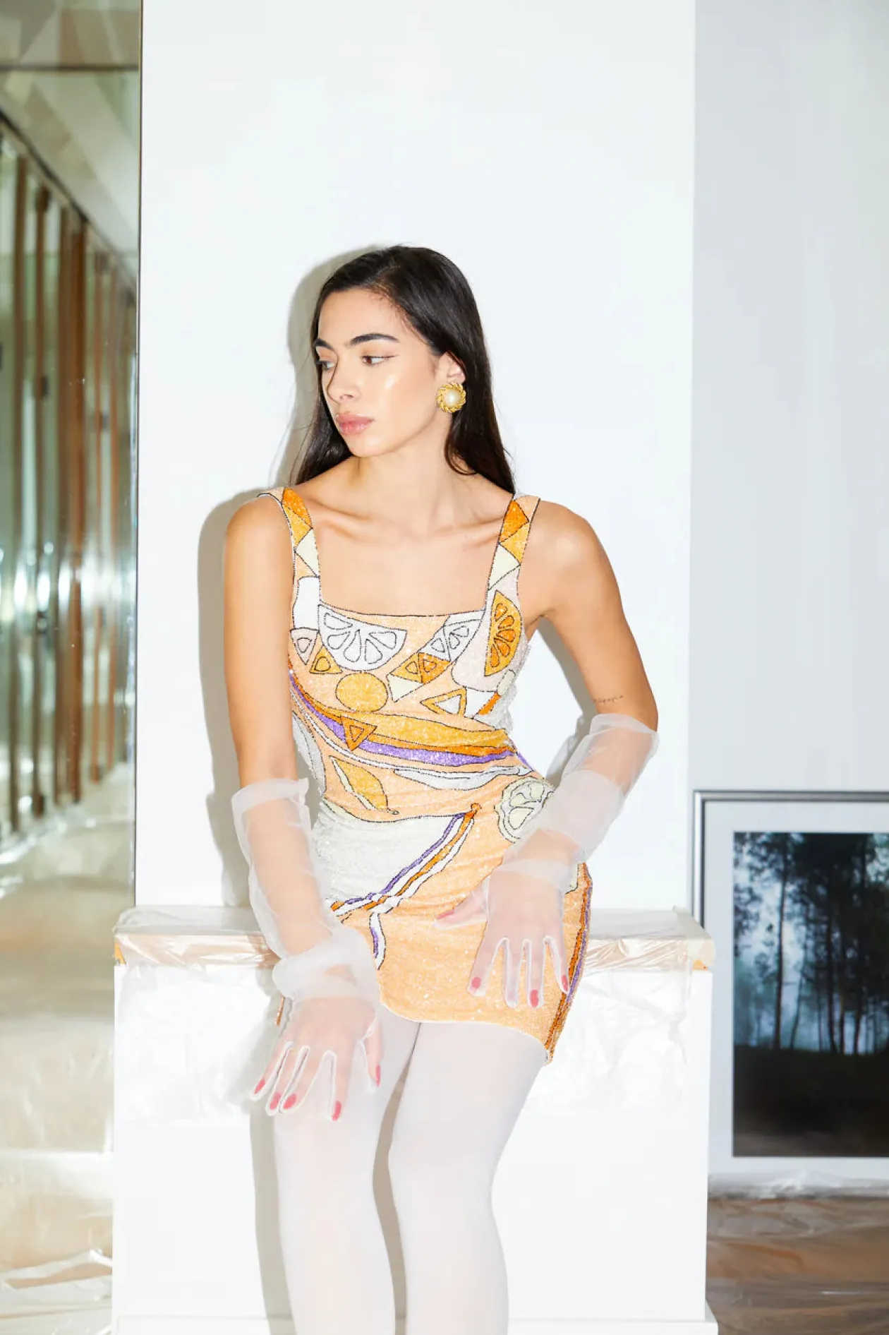 Oceanus Palm Beach Dress