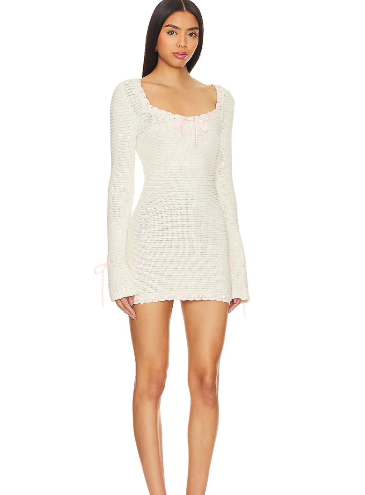 olina_crochet_mini_dress_2.webp Olina Crochet Mini Dress