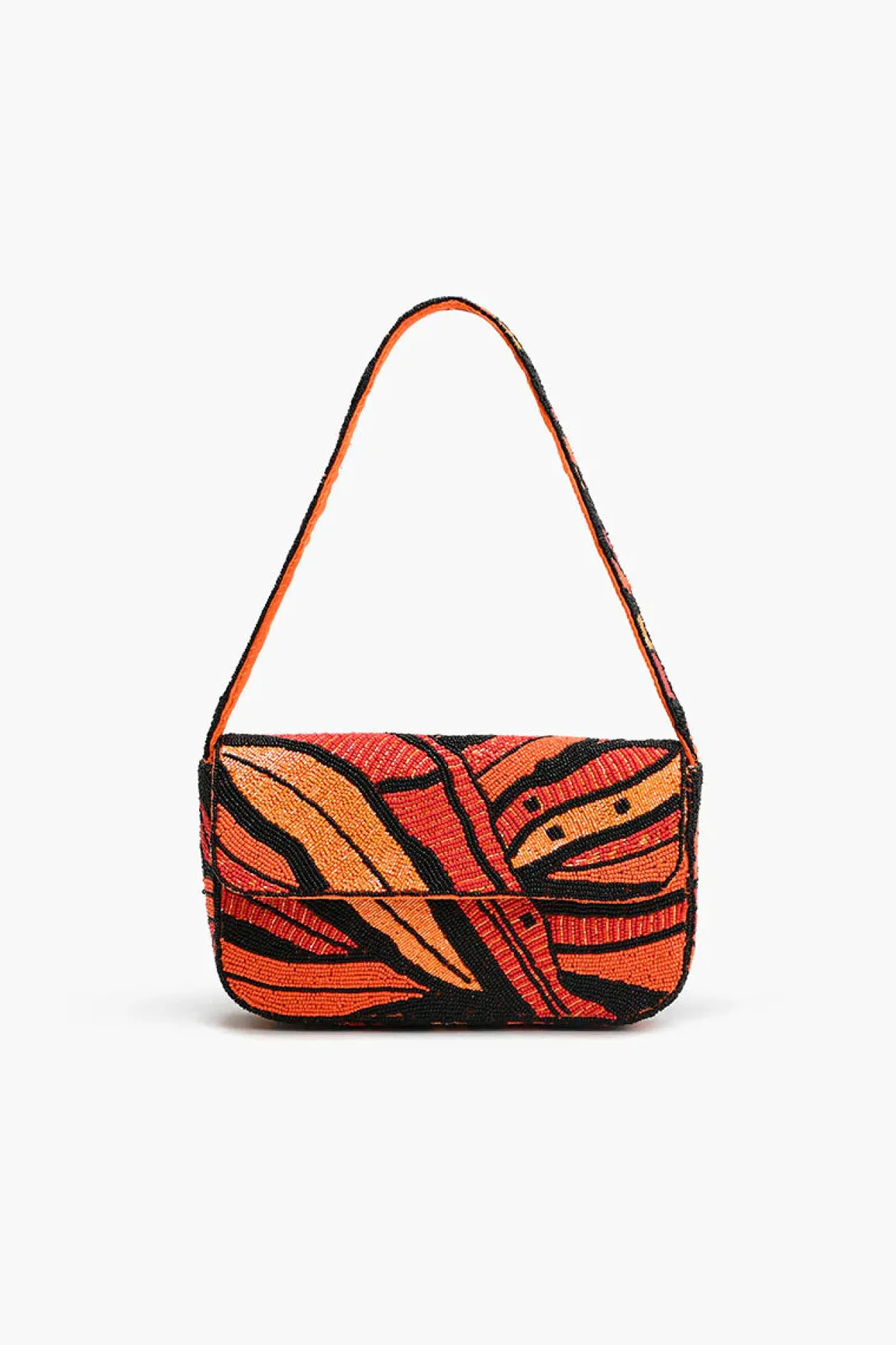 Orange Petal Canopy Shoulder Bag
