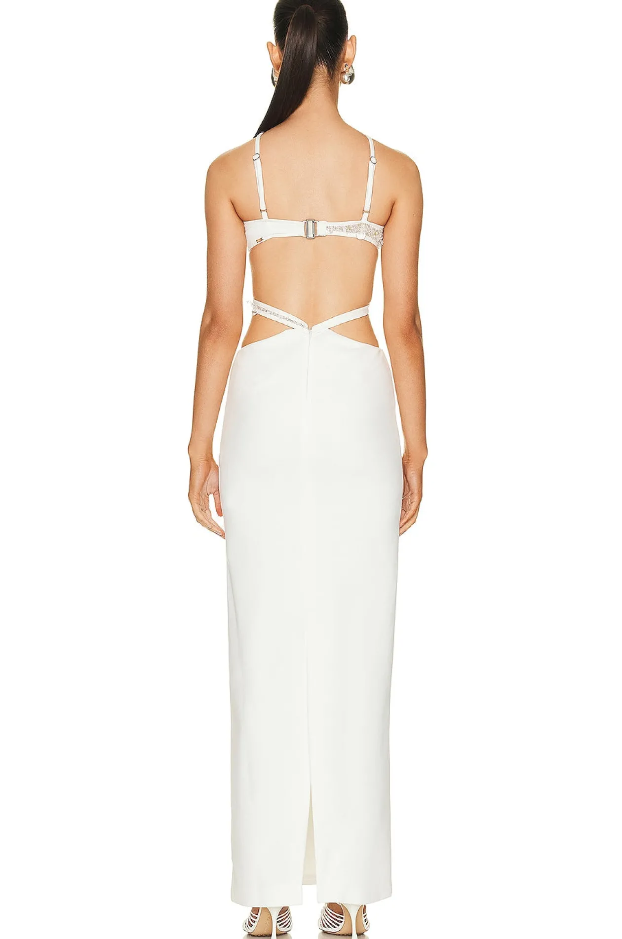 patbo_hand_beaded_asteris_3.webp PatBo Hand Beaded Asterisk Dress in White