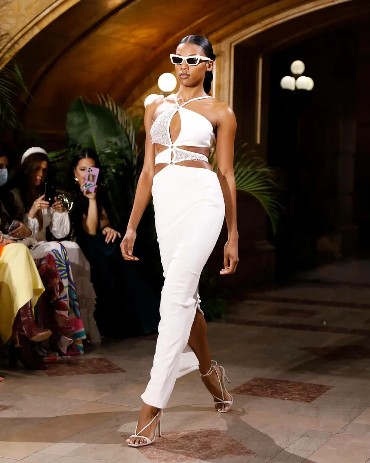 patbo_hand_beaded_asteris_6.webp PatBo Hand Beaded Asterisk Dress in White