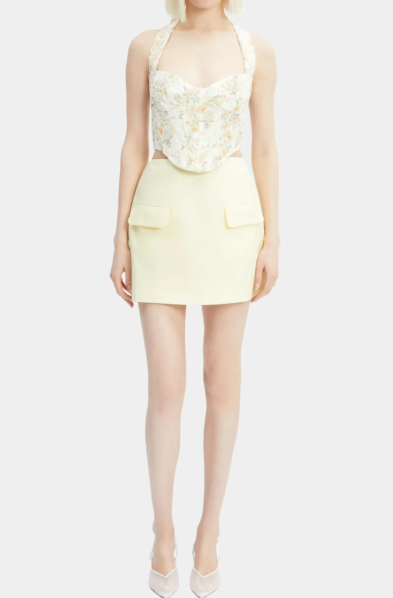 Pollie Halter Corset Top