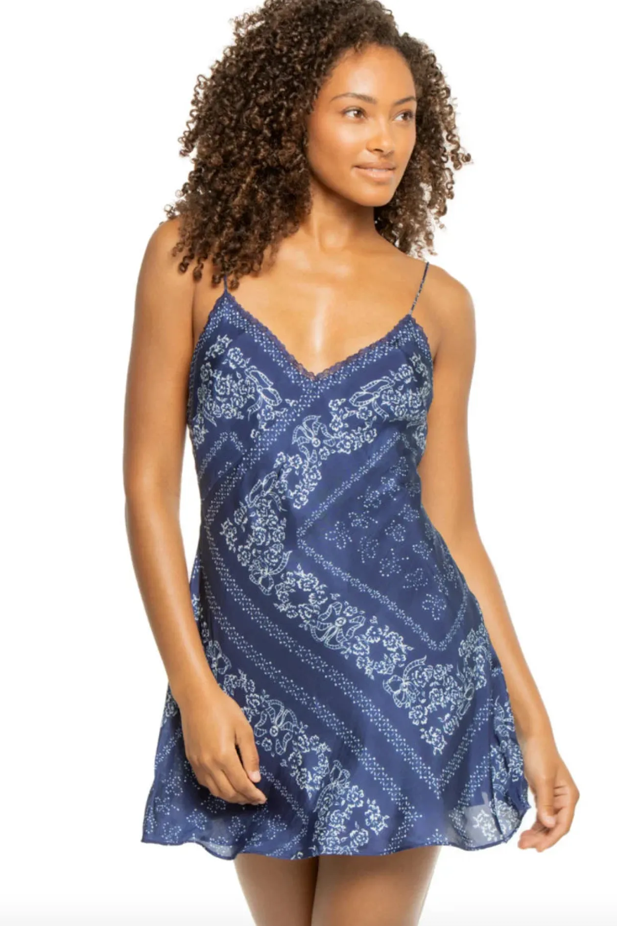 Raja Dress in Moonlight Indigo