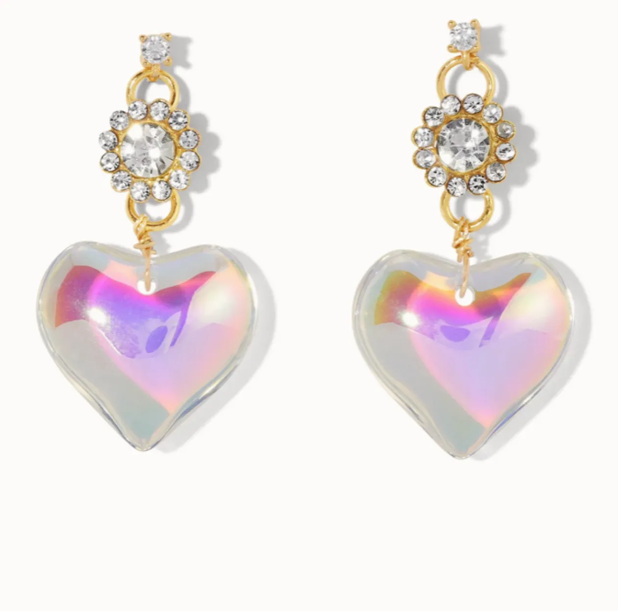 Rebecca Heart Earrings