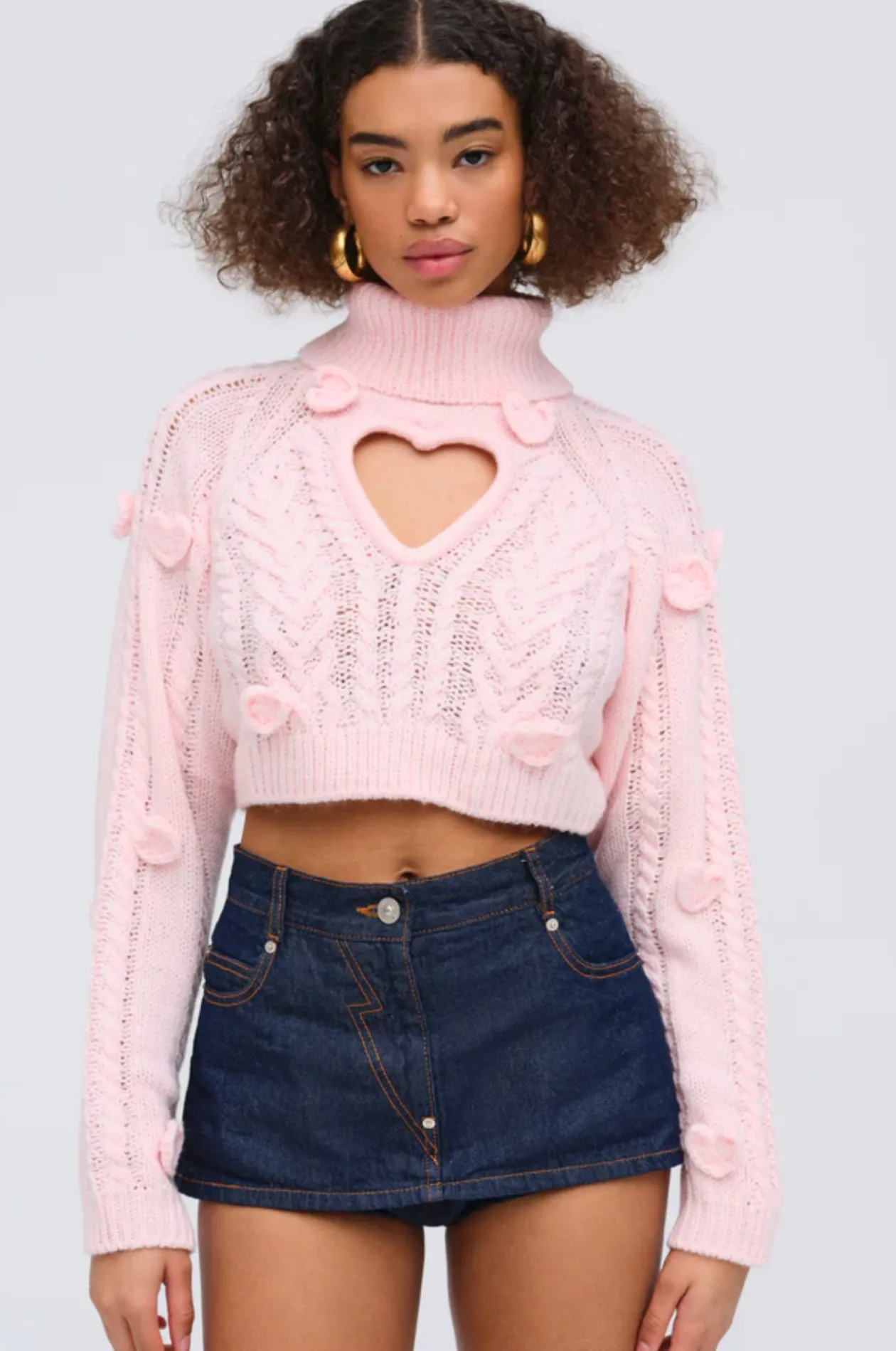 Rebecca Heart Sweater