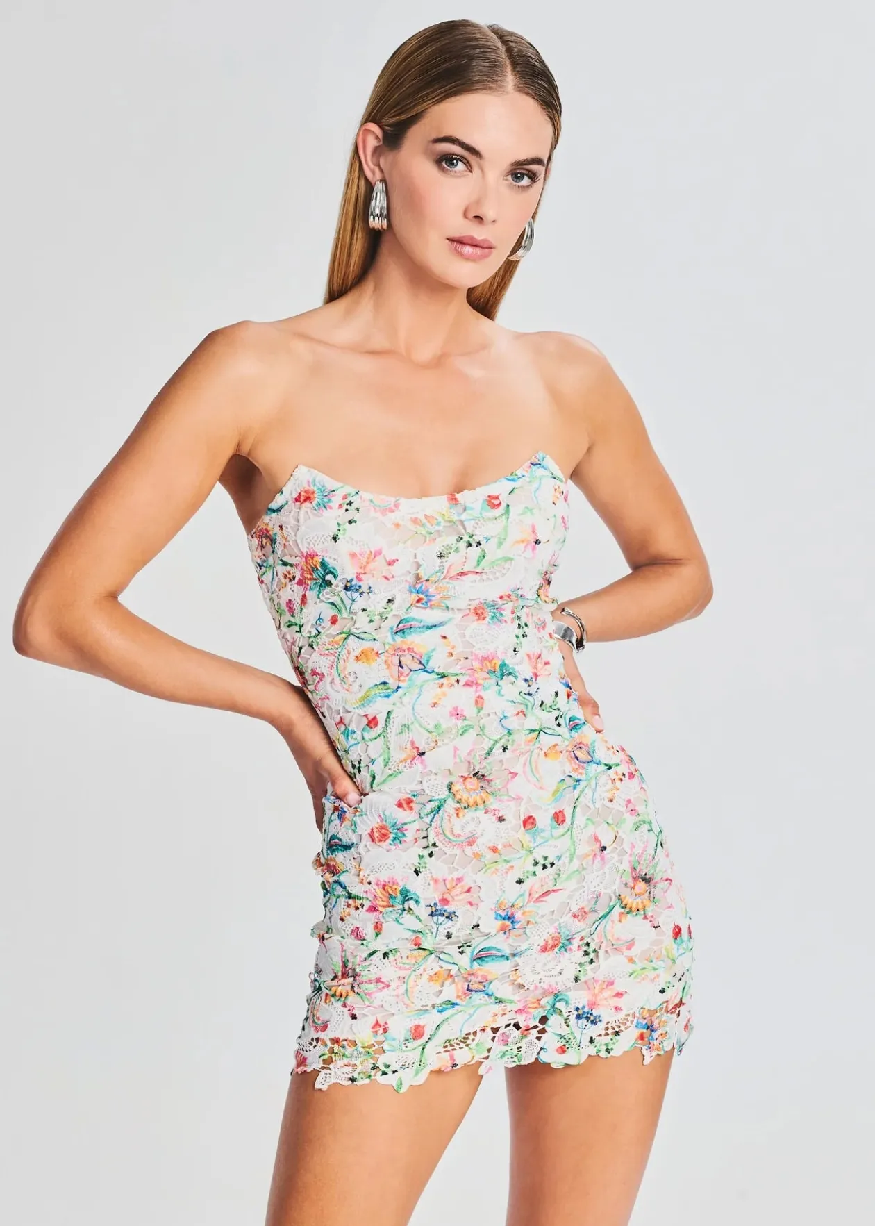 Rococo Sand Susan Lace Mini Dress