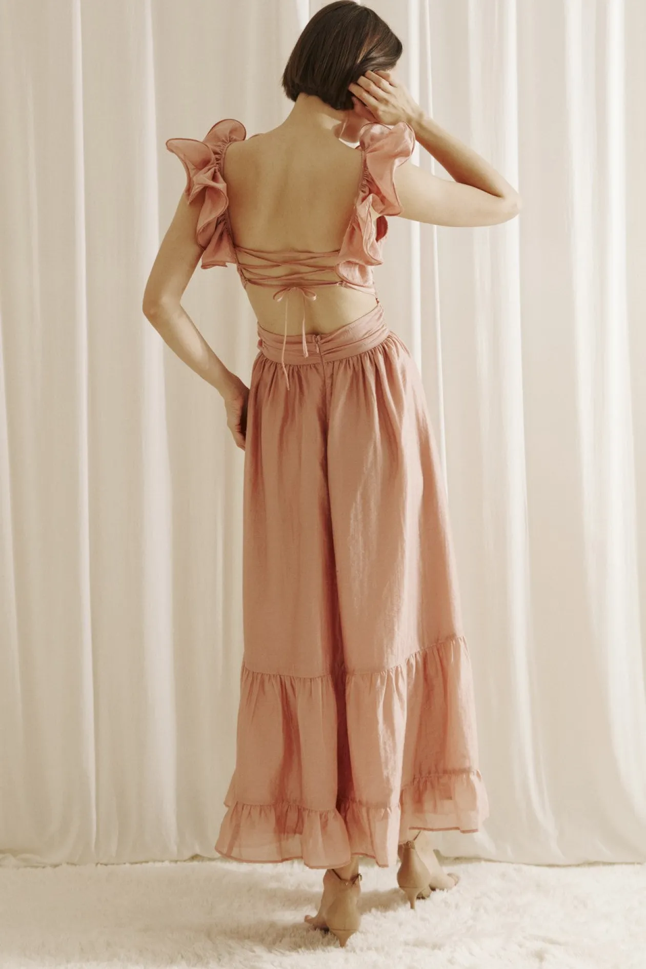 Romantic Rose Maxi Dress
