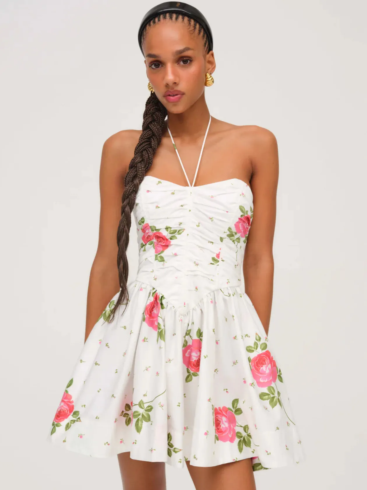 Rosebud Corset Mini Dress