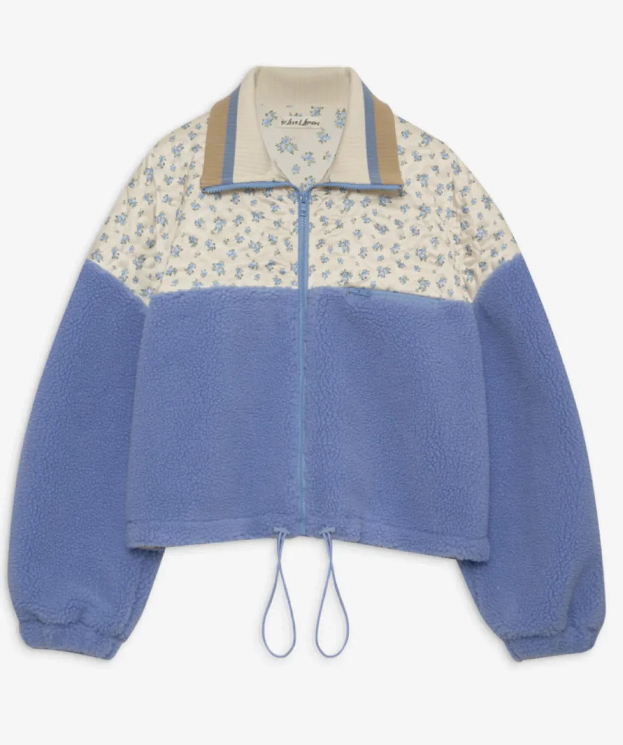 Saide Floral Fleece Jacket