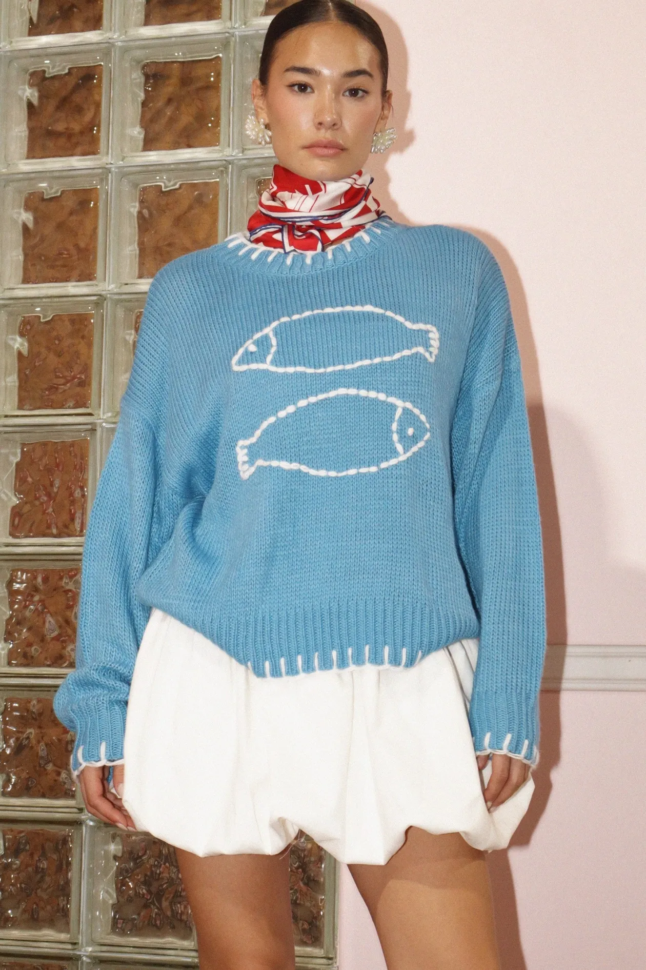 Sardines for Dinner Sweater